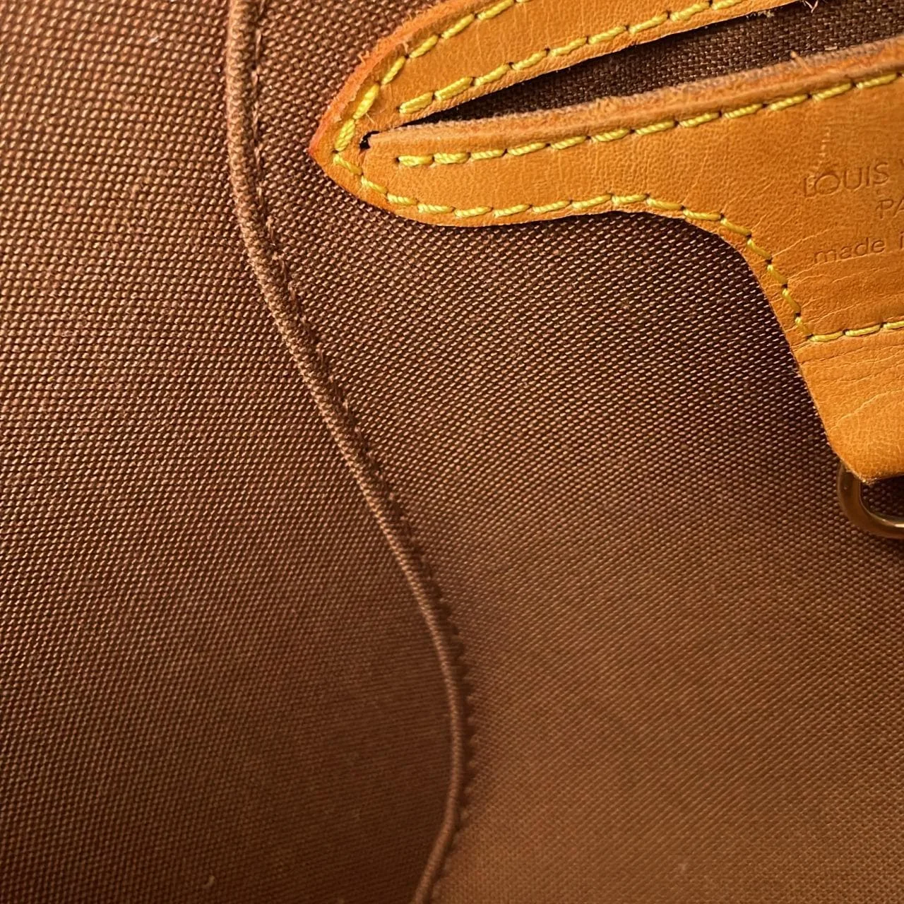 LOUIS VUITTON Ellipse M51127 Handbag Monogram 黑色 Monogram 中古品B - 縮圖 9