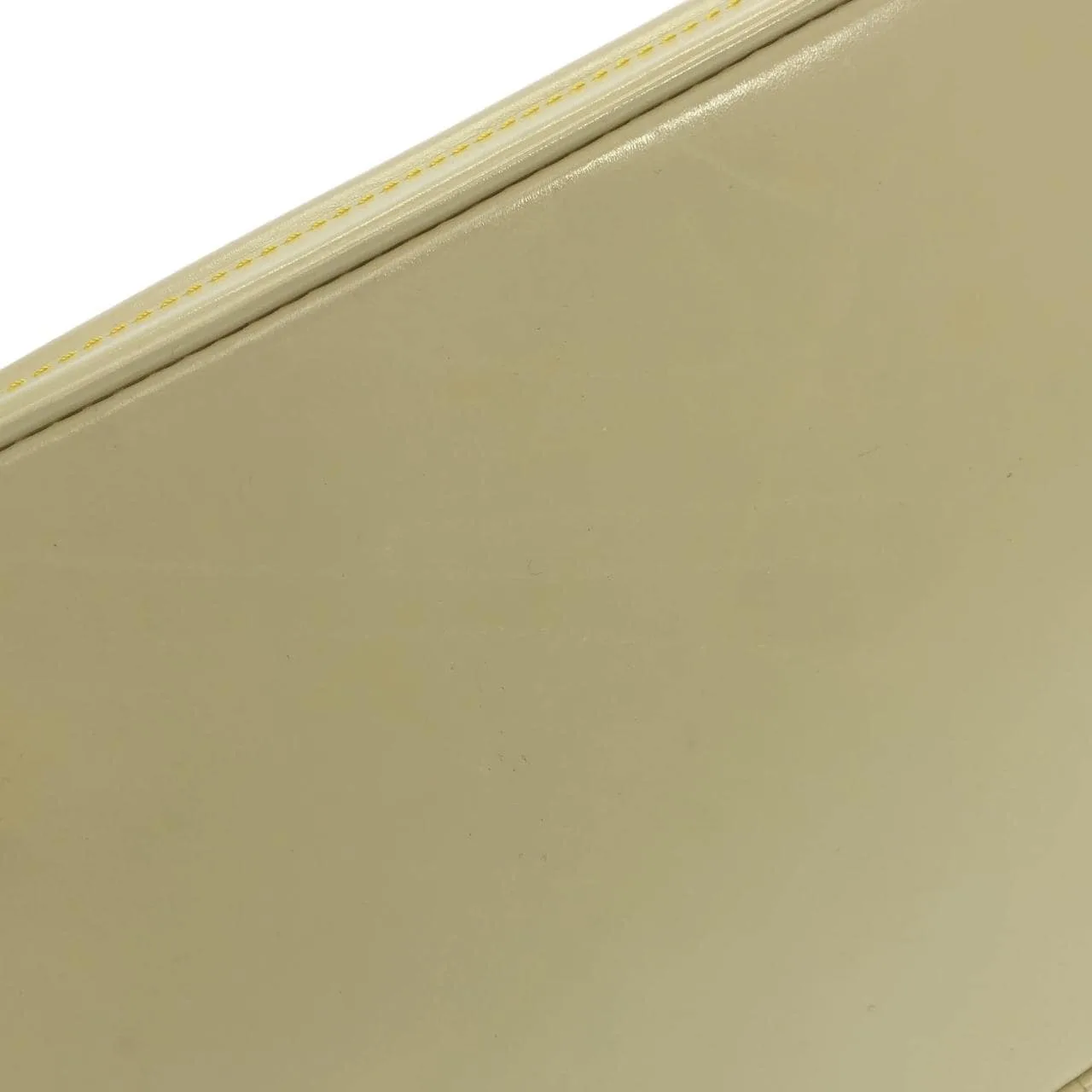 LOUIS VUITTON Lockit M91887 Handbag Leather 白色 皮革 中古品A - 縮圖 6