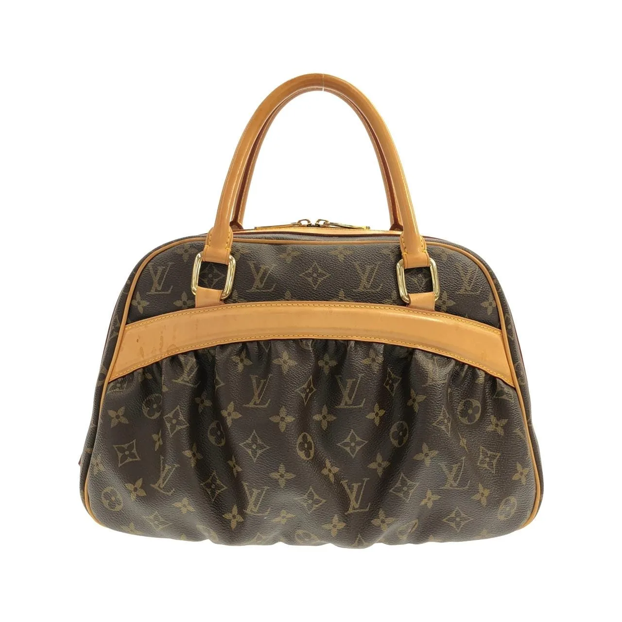 LOUIS VUITTON M40058 Handbag Monogram Black