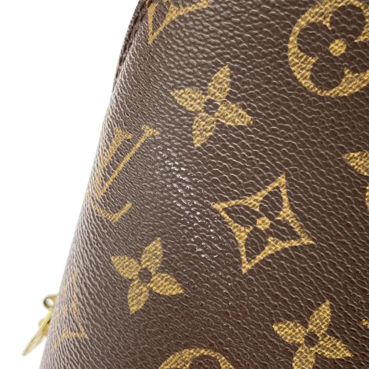 LOUIS VUITTON Alma M51130 Handbag Monogram 黑色 Monogram 中古品B - 縮圖 7