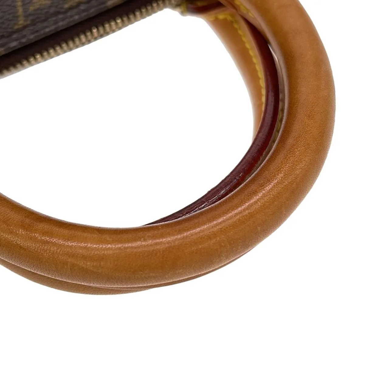 LOUIS VUITTON Alma M51130 Handbag Monogram 黑色 Monogram 中古品B - 縮圖 8