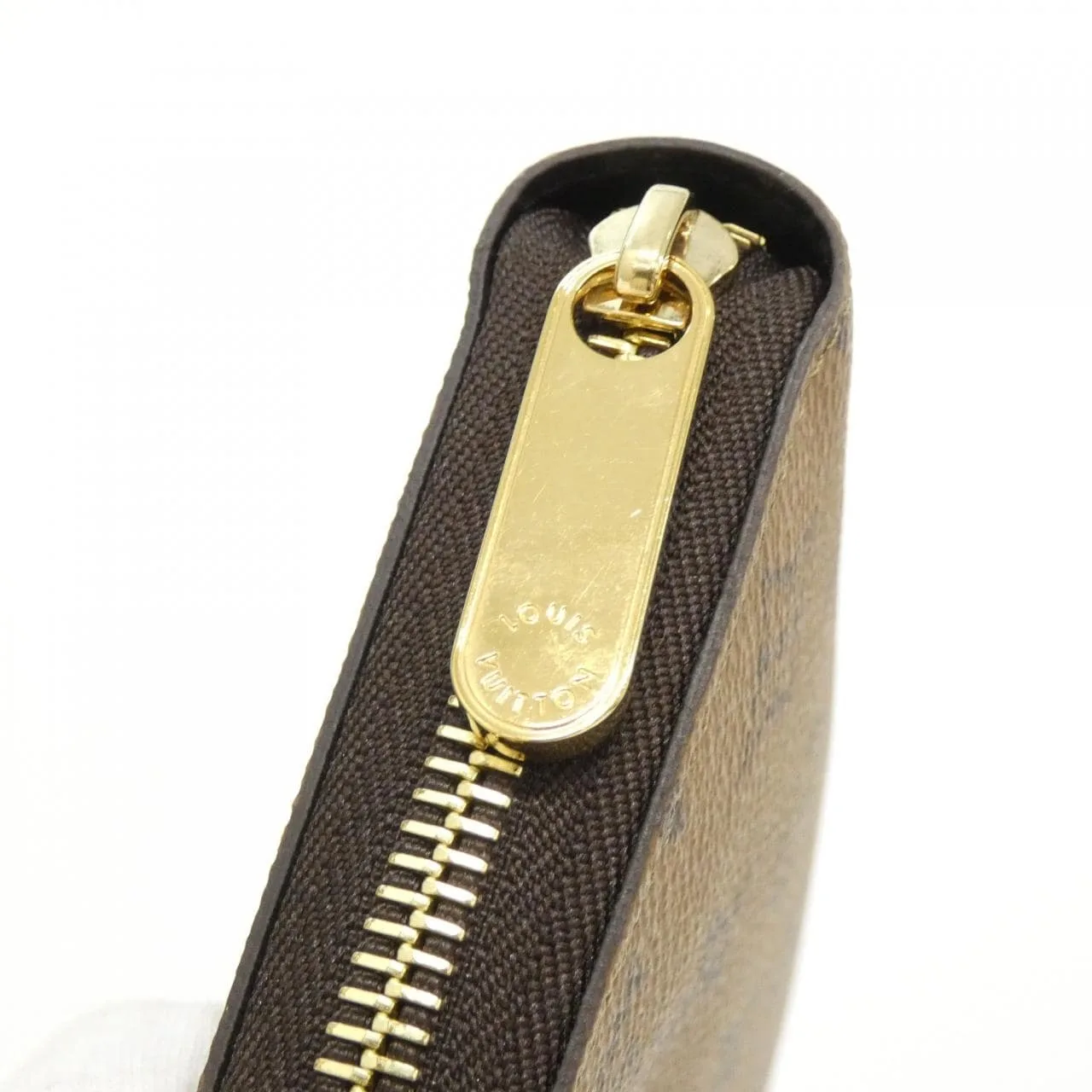 LOUIS VUITTON M82444 Wallet Monogram 黑色 Monogram 中古品A - 縮圖 3