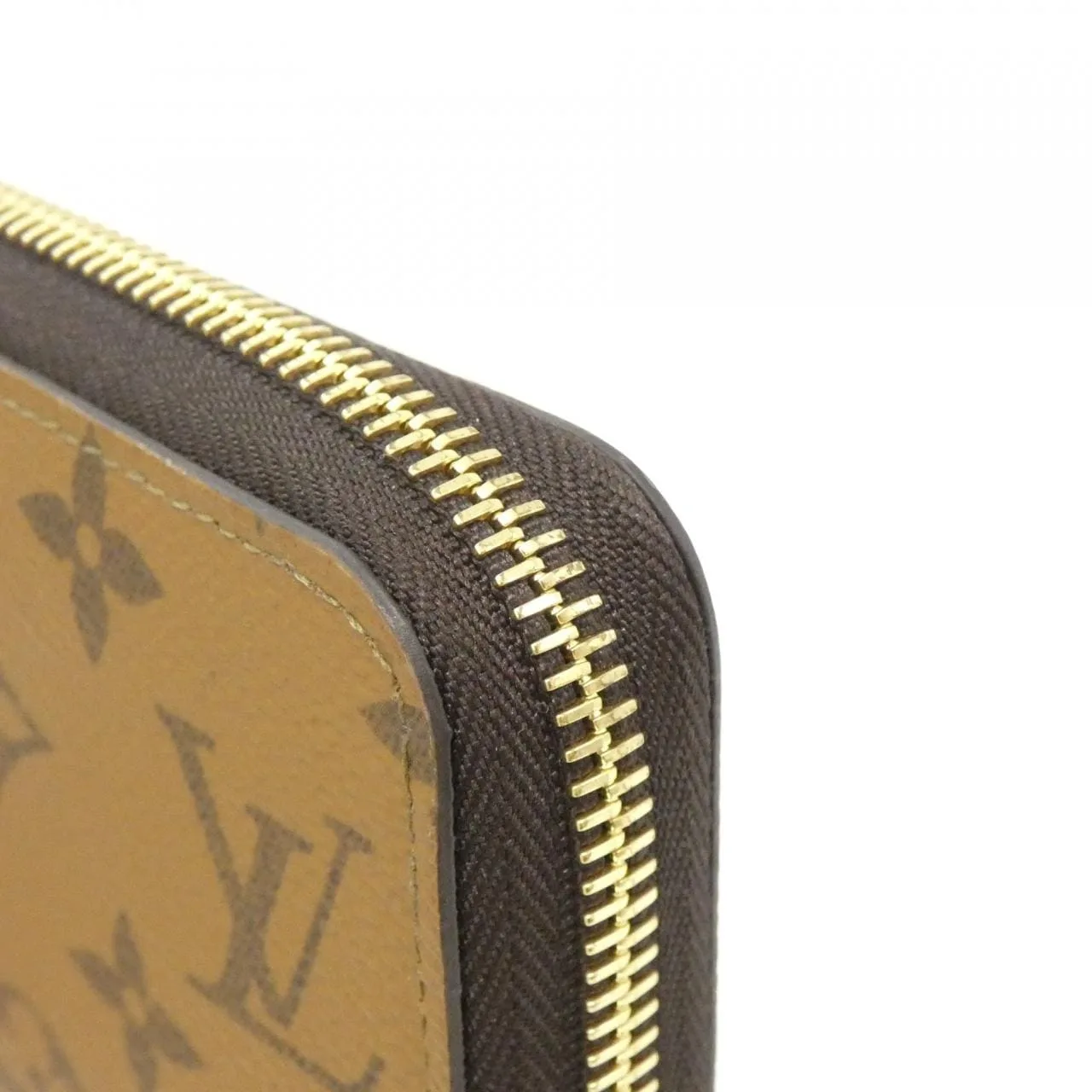 LOUIS VUITTON M82444 Wallet Monogram 黑色 Monogram 中古品A - 縮圖 4