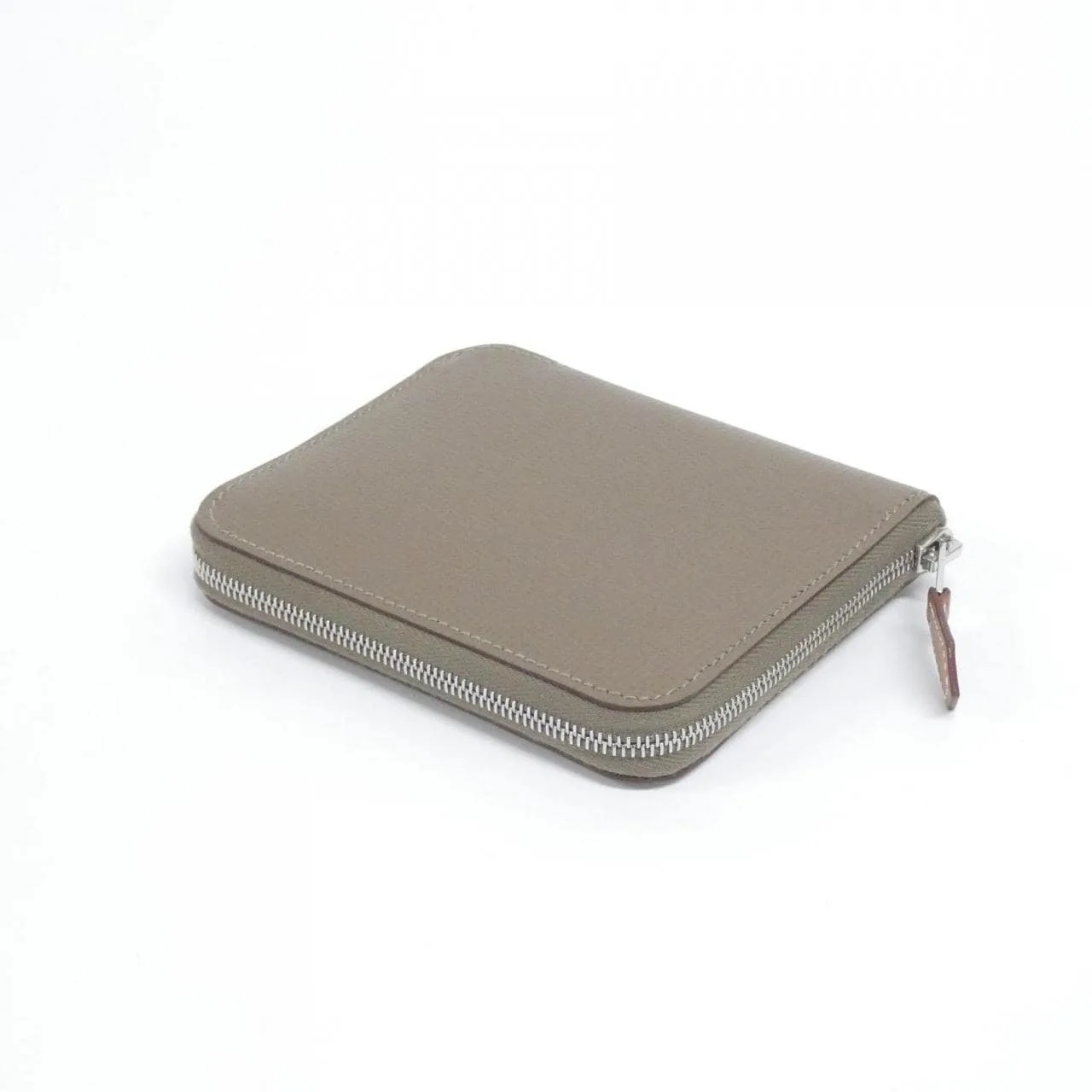 HERMES 084266CK Wallet Epsom Etoupe Epsom Leather Rank A - Thumbnail 2