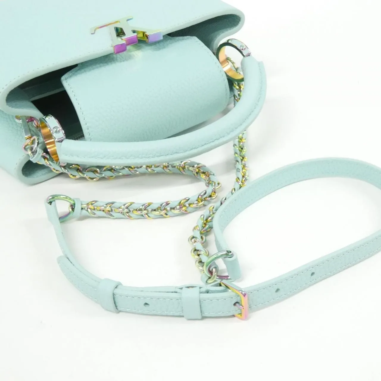 LOUIS VUITTON Capucines M22055 Handbag 黑色 中古品A - 縮圖 6