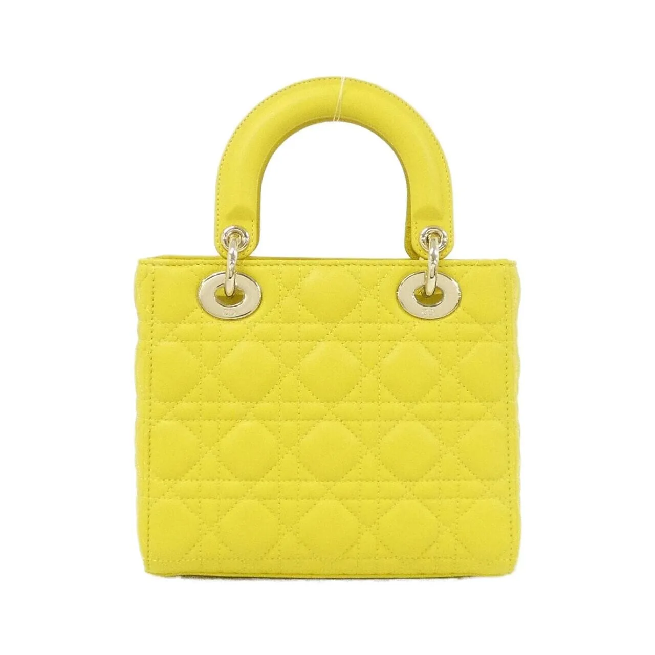 DIOR Lady Dior M0538OCAL Handbag Lambskin 黑色 羊皮 中古品A - 縮圖 2