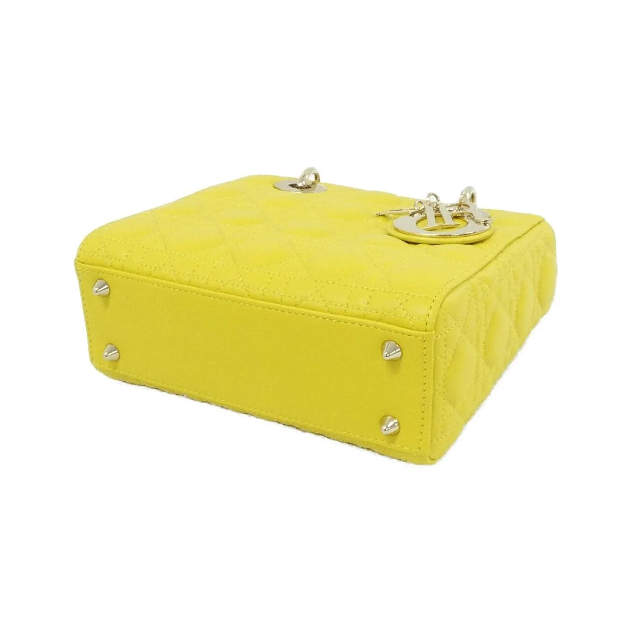 DIOR Lady Dior M0538OCAL Handbag Lambskin 黑色 羊皮 中古品A - 縮圖 3