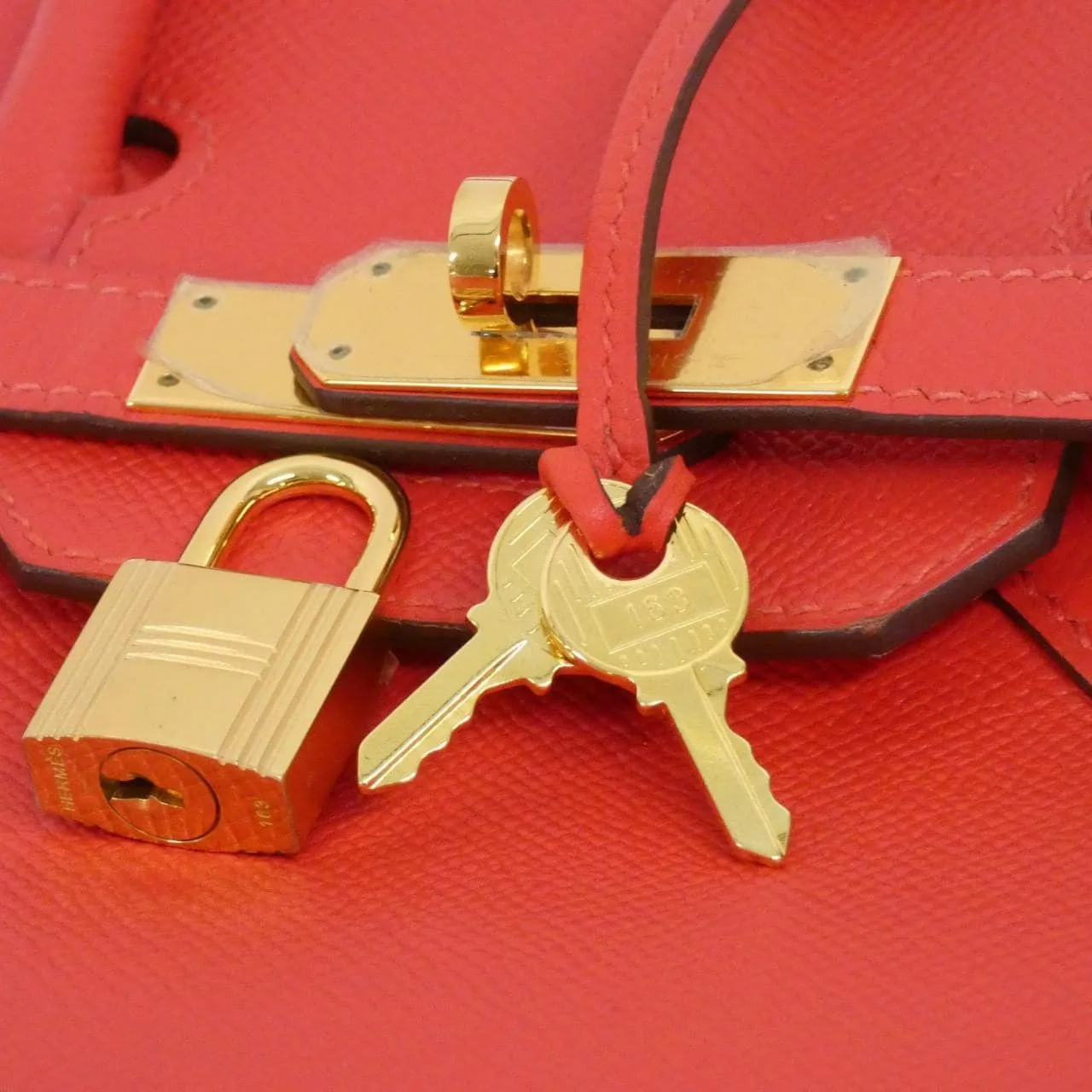 HERMES Birkin 041701CC Handbag Epsom