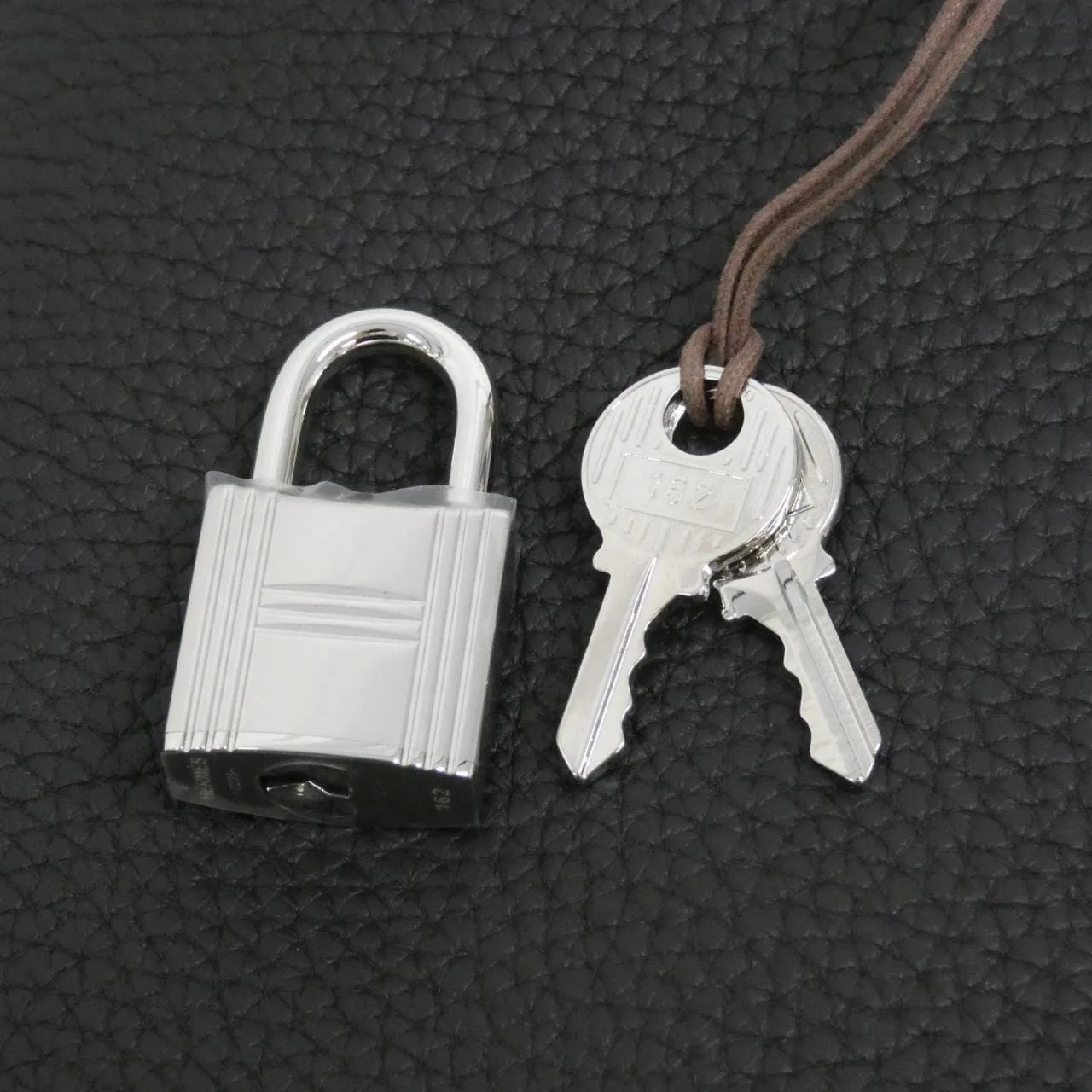 HERMES Picotin 056289CK Handbag Clemence Black Clemence Leather Unused - Thumbnail 3