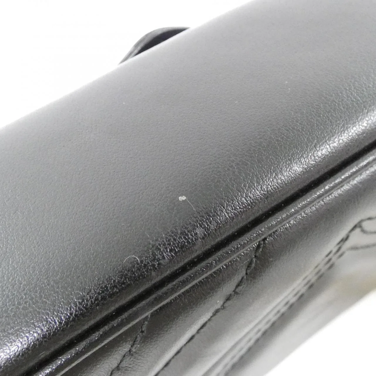 GUCCI 446744 DTDIT 肩背包 皮革 黑色 皮革 中古品A - 縮圖 3