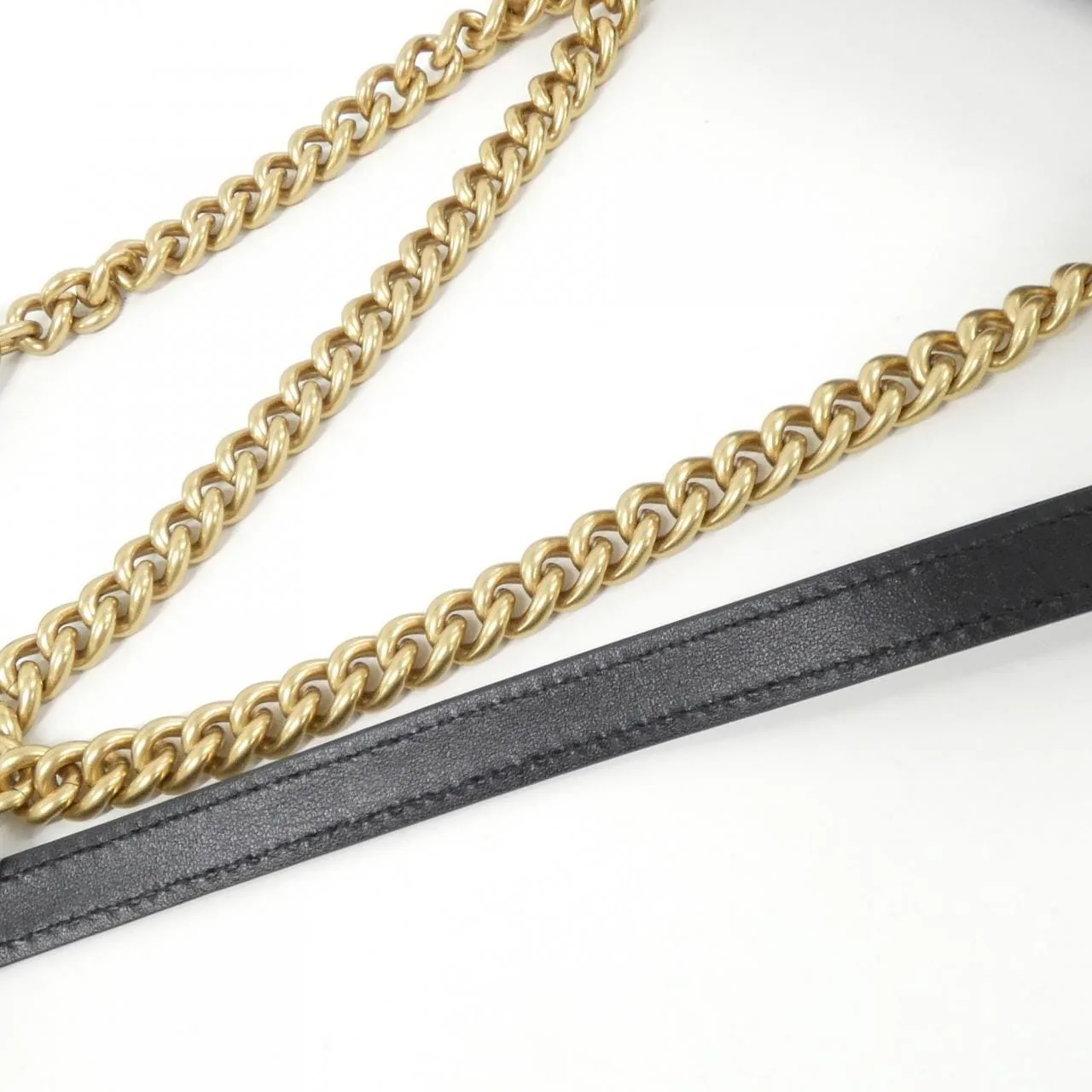 GUCCI 446744 DTDIT 肩背包 皮革 黑色 皮革 中古品A - 縮圖 5