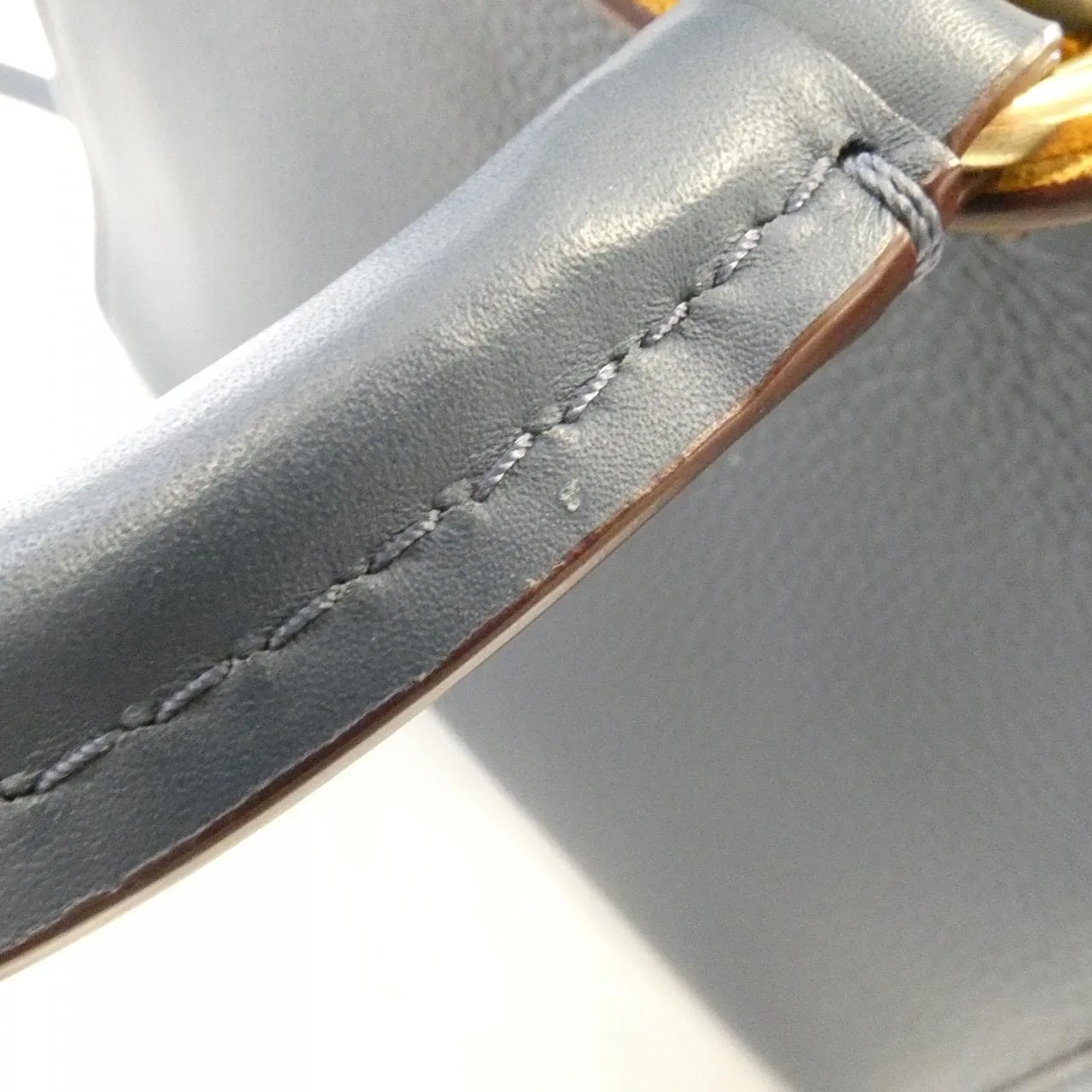 COACH 54536 Handbag Leather 藍色 皮革 中古品A - 縮圖 7