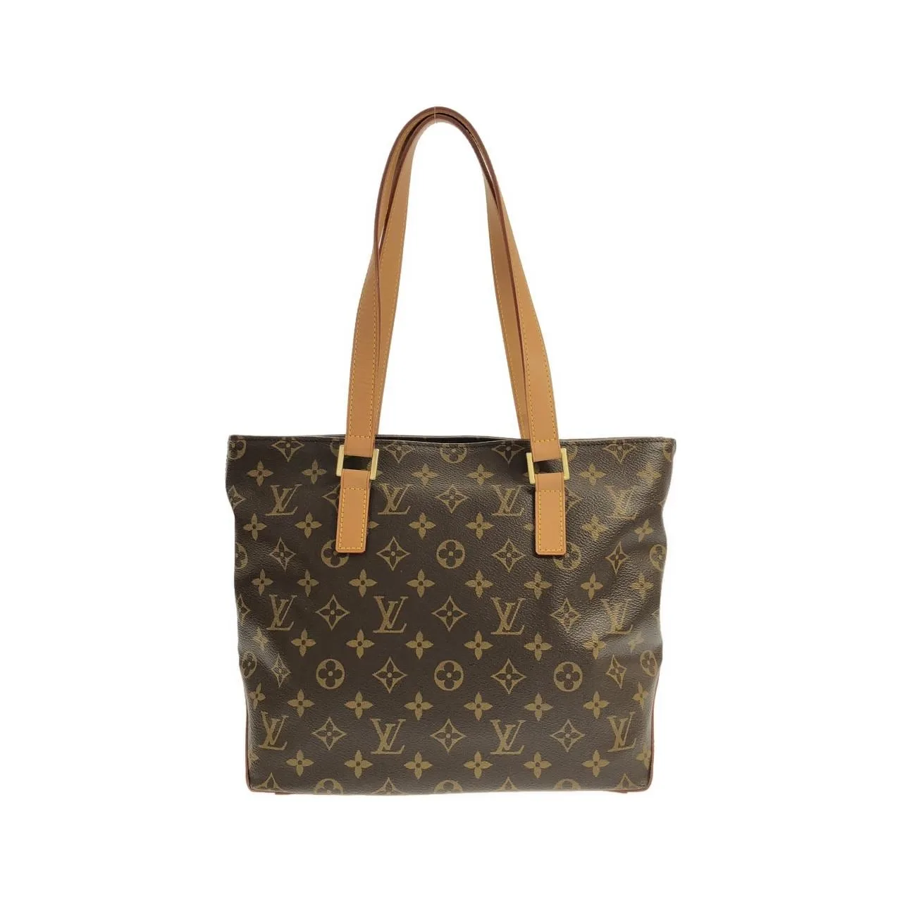 LOUIS VUITTON Caba Piano M51148 Handbag Monogram 黑色 Monogram 中古品A - 縮圖 2