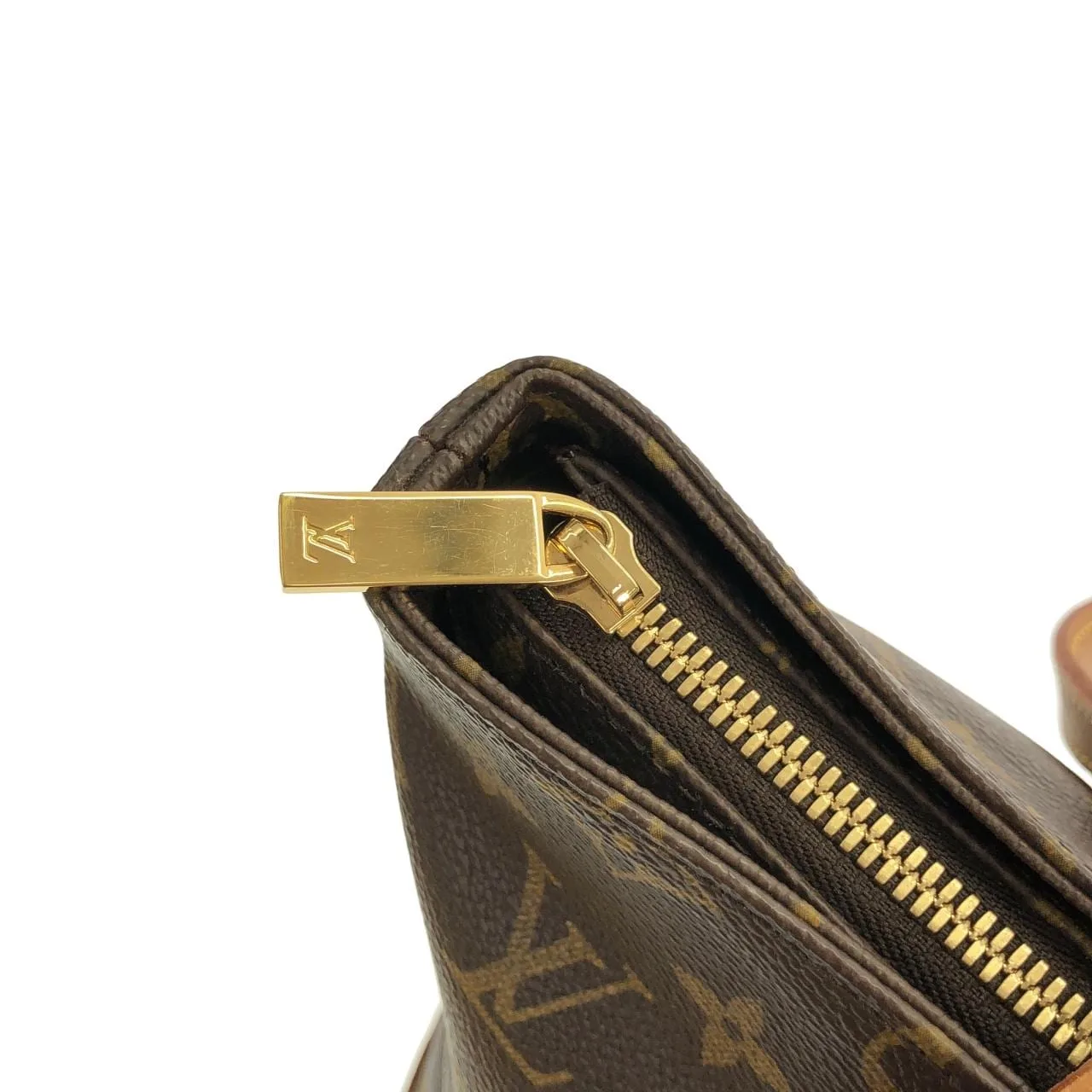 LOUIS VUITTON Caba Piano M51148 Handbag Monogram 黑色 Monogram 中古品A - 縮圖 6