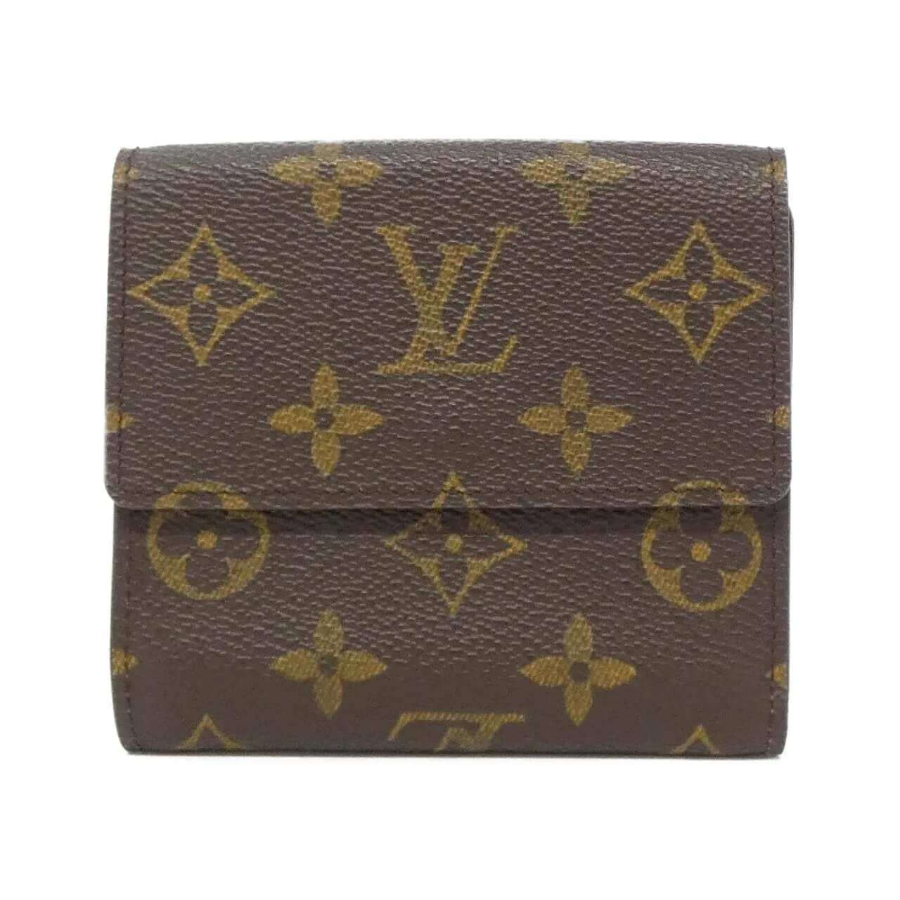 LOUIS VUITTON M61652 Wallet Monogram 黑色 Monogram 中古品A - 縮圖 2