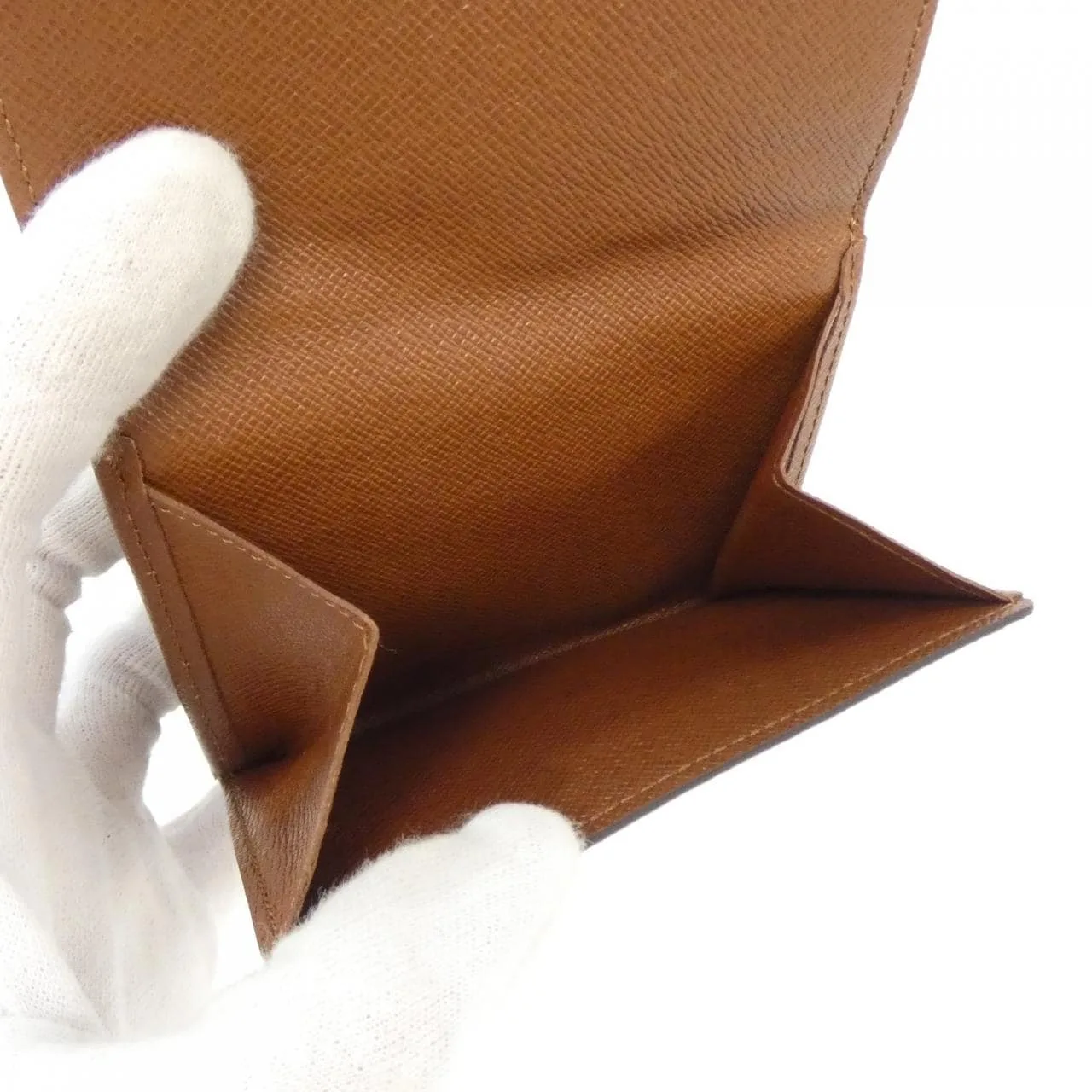 LOUIS VUITTON M61652 Wallet Monogram 黑色 Monogram 中古品A - 縮圖 5