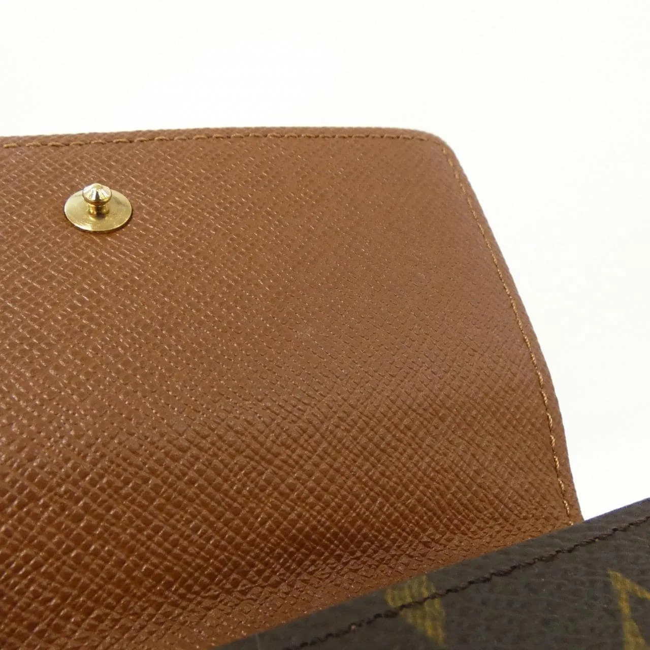 LOUIS VUITTON M61652 Wallet Monogram 黑色 Monogram 中古品A - 縮圖 6