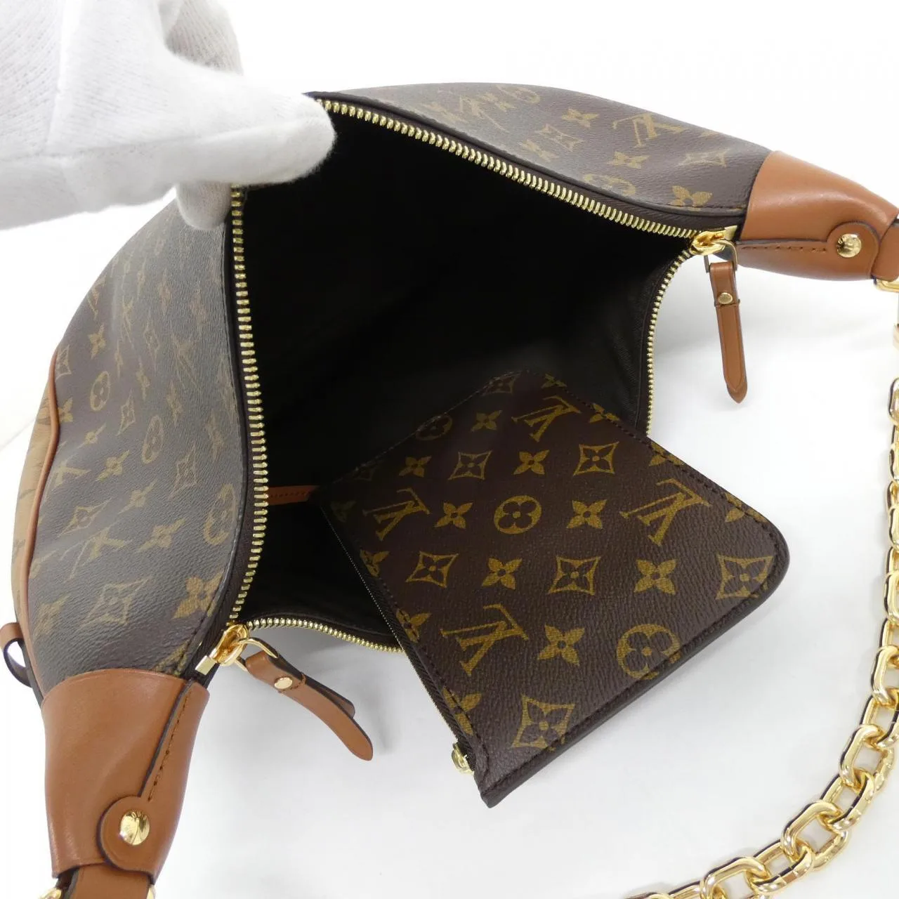 LOUIS VUITTON M46311 Shoulder Monogram 黑色 Monogram 中古品A - 縮圖 5