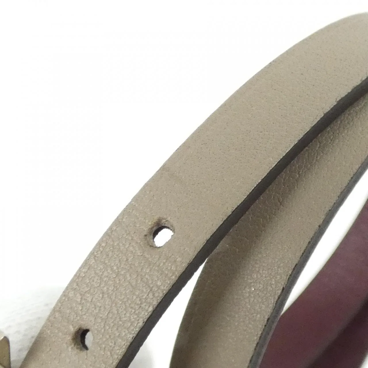 HERMES 064647CK Accessories Swift 酒紅色 Swift 皮 中古品A - 縮圖 3