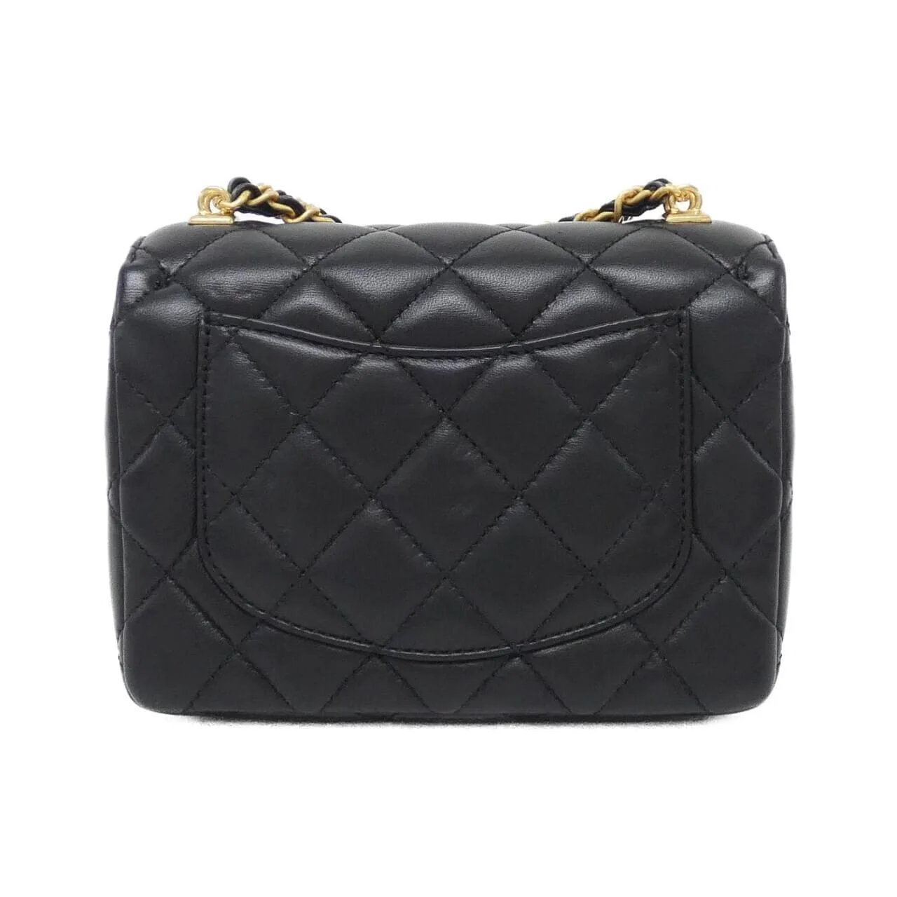CHANEL Chanel 22 AS3442 Shoulder Lambskin Black Lambskin Rank A - Thumbnail 2