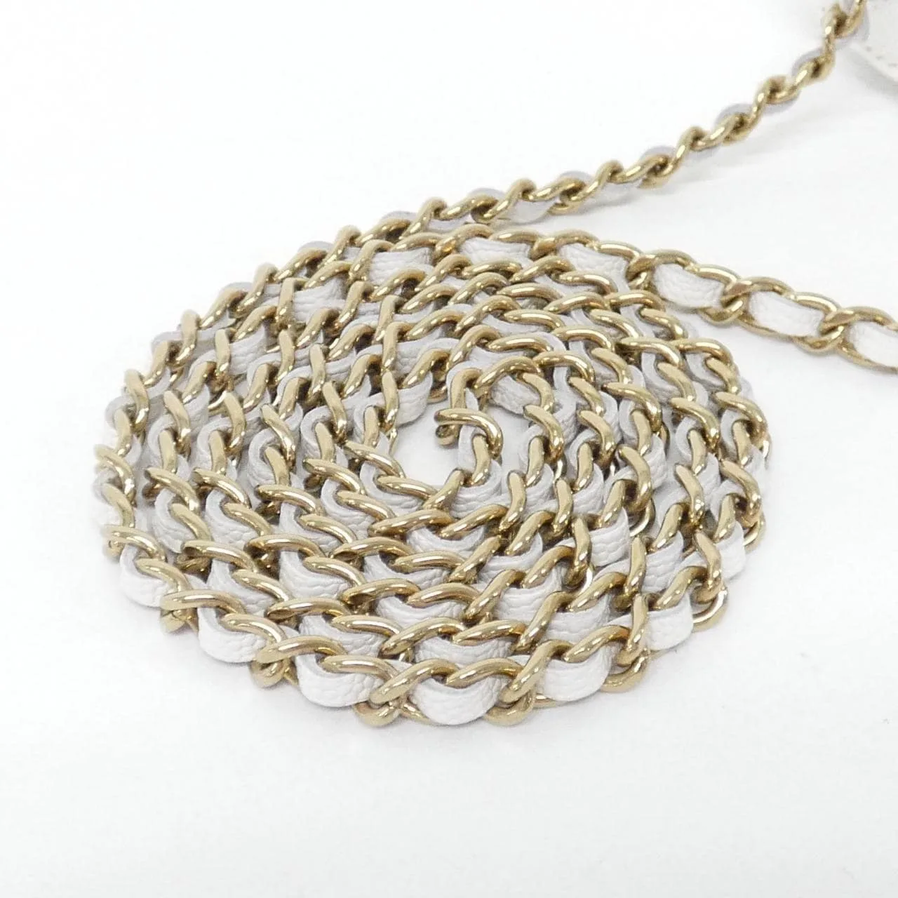 CHANEL Timeless Classic AP1341 Shoulder Grained Calfskin White Grained Calfskin Rank A - Thumbnail 5