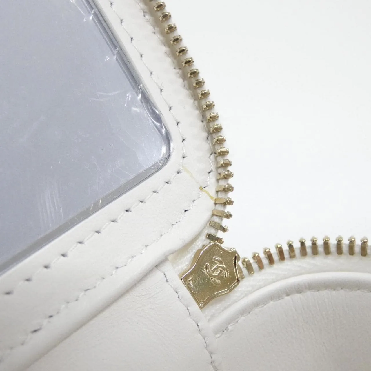 CHANEL Timeless Classic AP1341 Shoulder Grained Calfskin White Grained Calfskin Rank A - Thumbnail 7