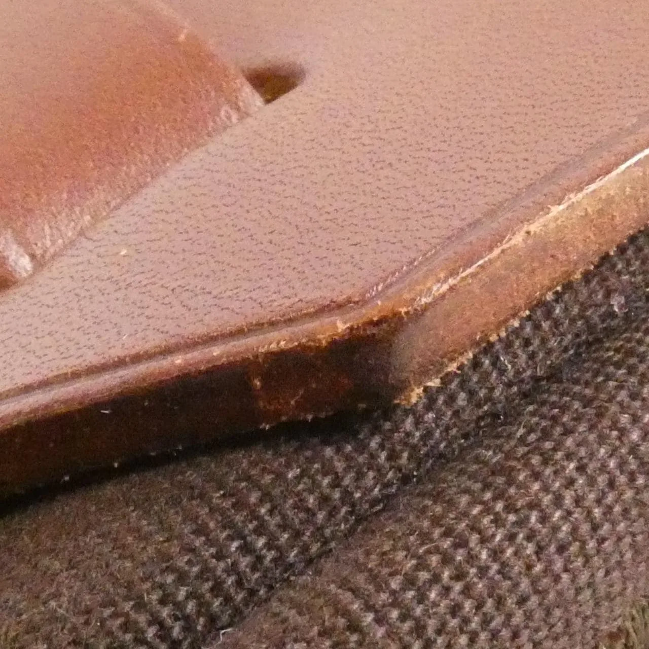 HERMES Herbag 044764CP Handbag Black Rank B - Thumbnail 7