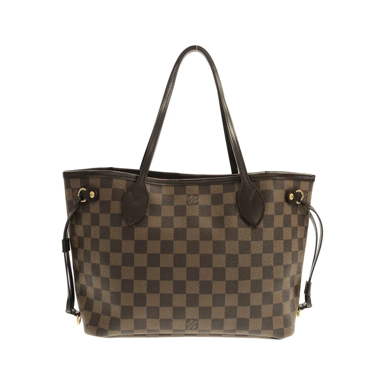 LOUIS VUITTON Neverfull N51109 Tote Damier Black