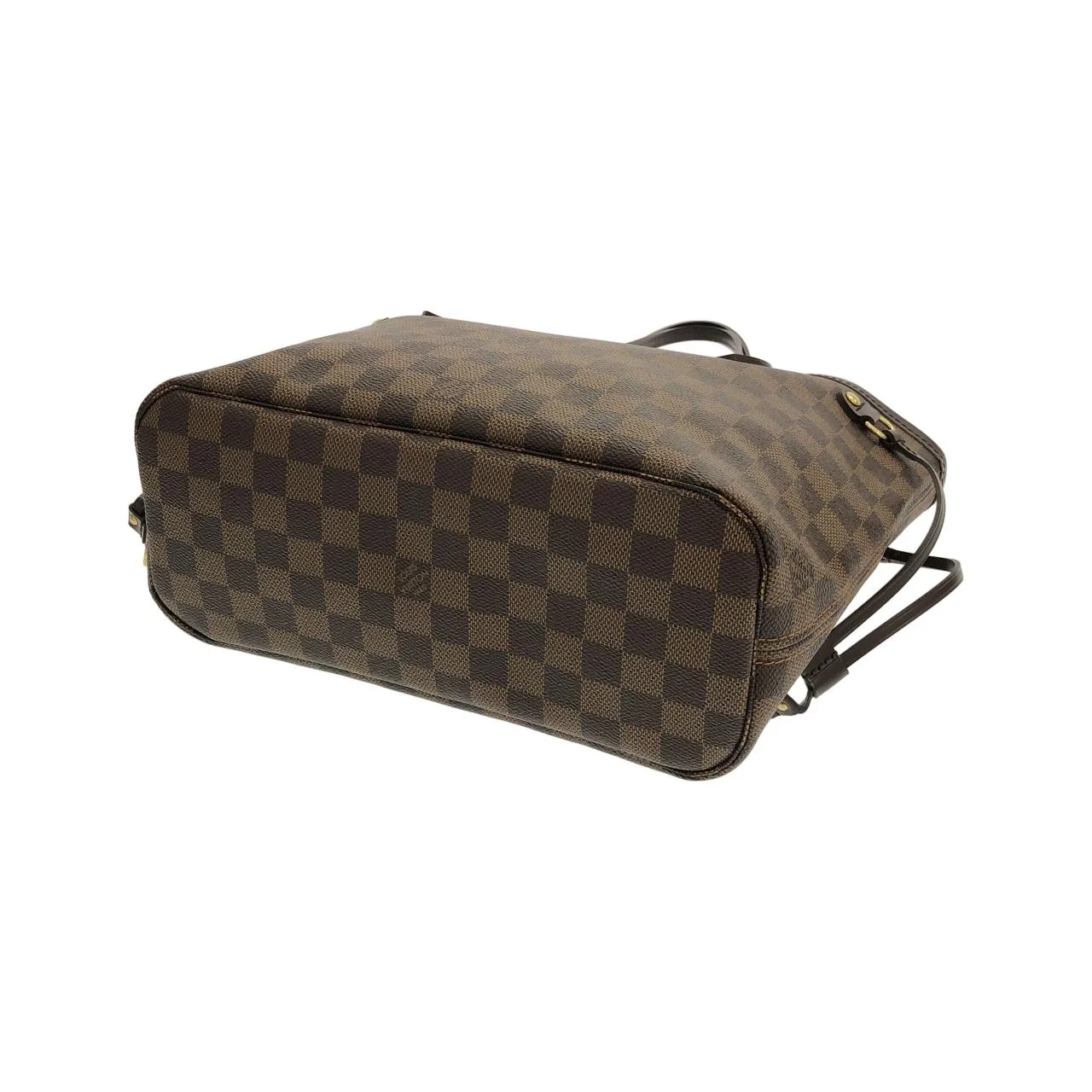 LOUIS VUITTON Neverfull N51109 Tote Damier 黑色 Damier 中古品A - 縮圖 2