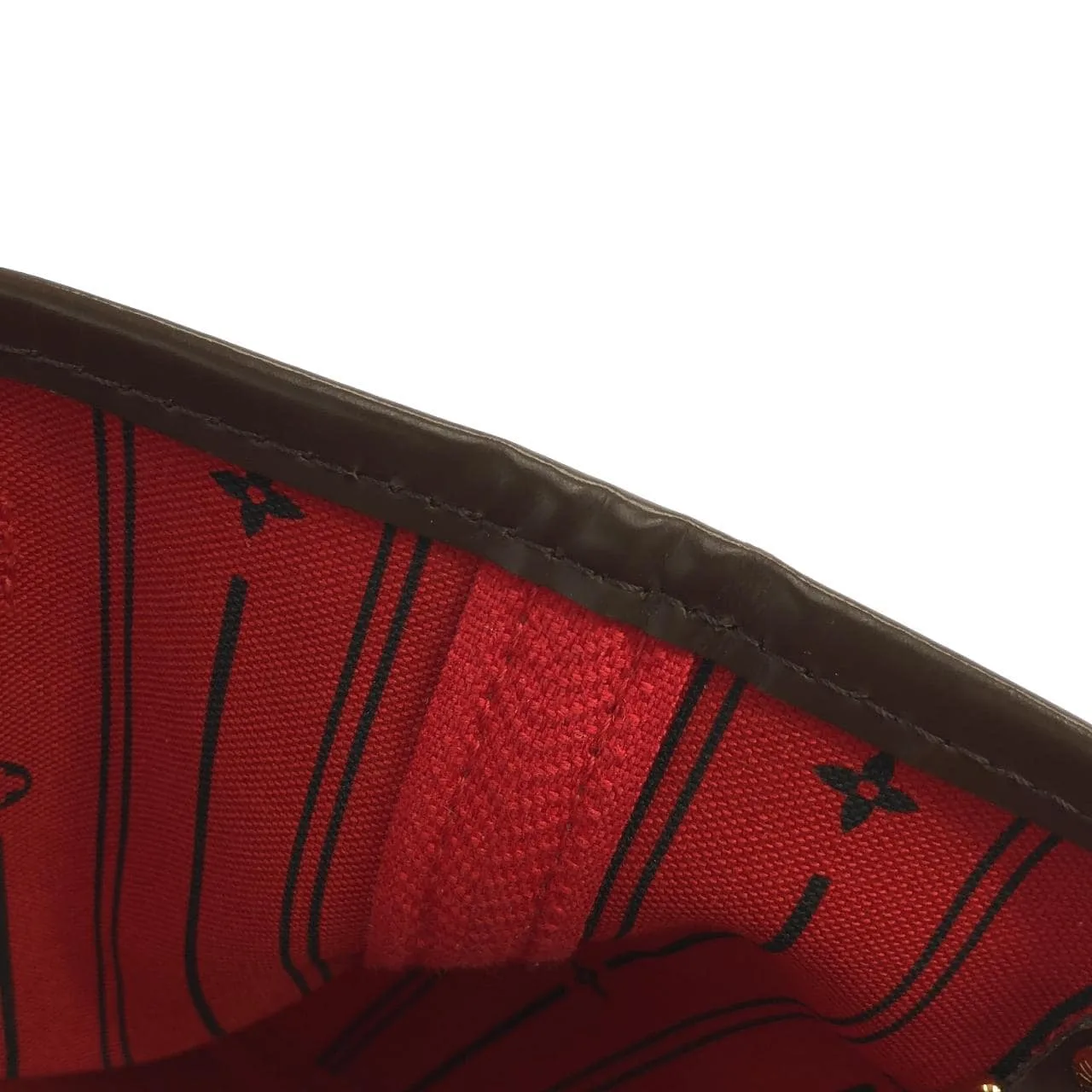 LOUIS VUITTON Neverfull N51109 Tote Damier 黑色 Damier 中古品A - 縮圖 6