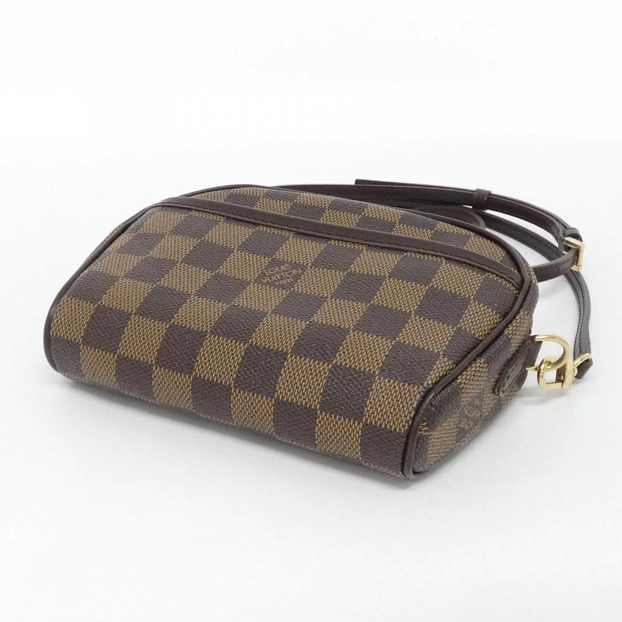 LOUIS VUITTON Pochette N51296 Shoulder Damier 黑色 Damier 中古品A - 縮圖 3