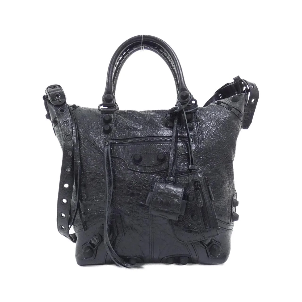 BALENCIAGA Le Cagole 719067 2AAM9 托特包 羊皮 Black