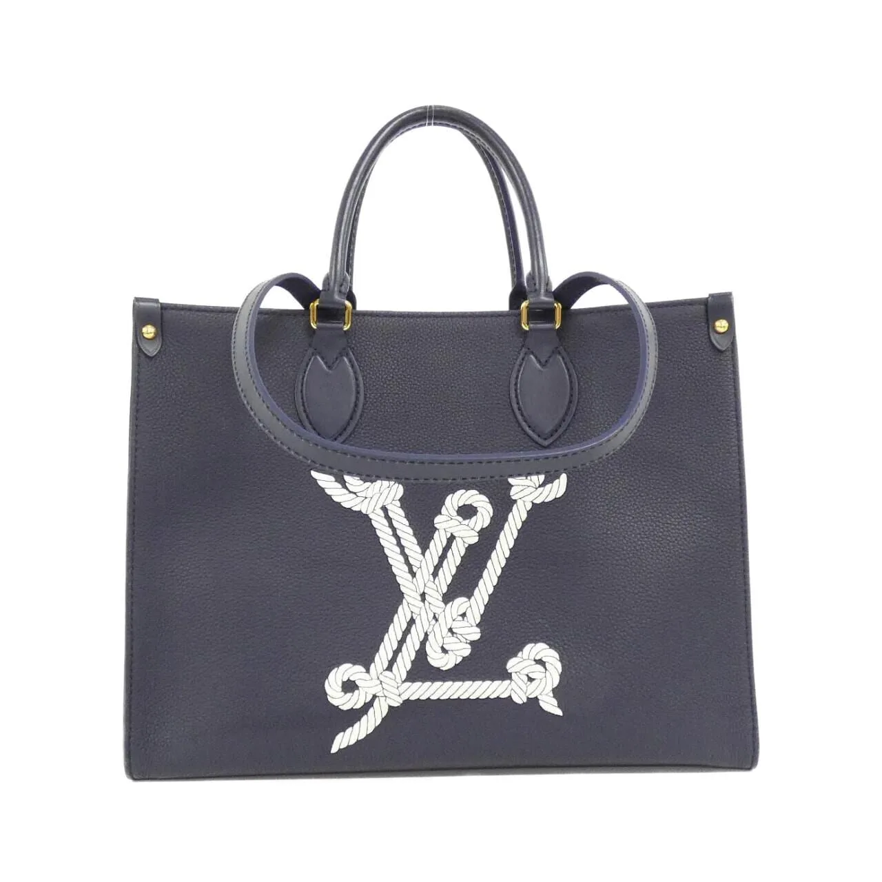 LOUIS VUITTON OnTheGo M24834 Handbag Navy