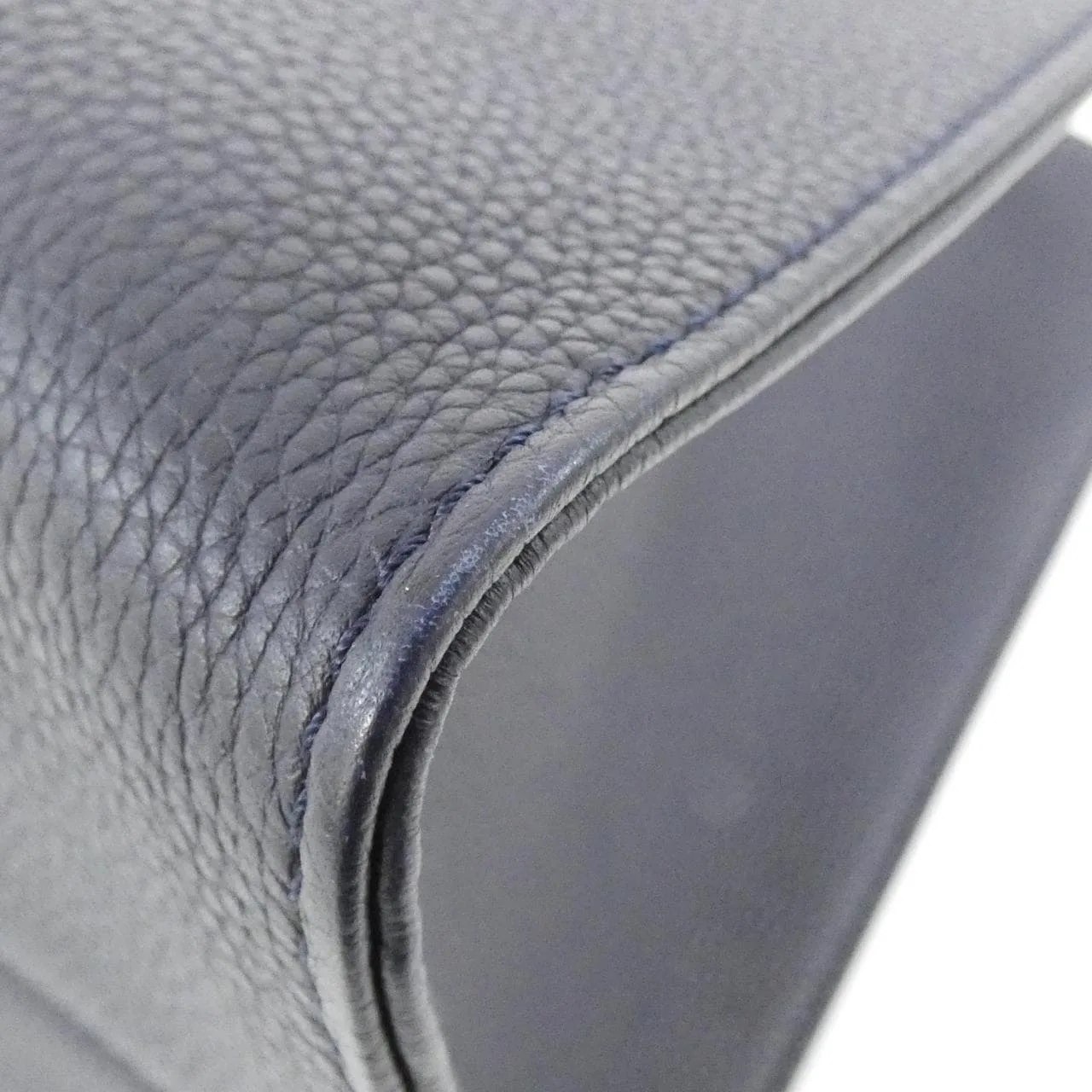 LOUIS VUITTON OnTheGo M24834 Handbag 深藍色 中古品A - 縮圖 3