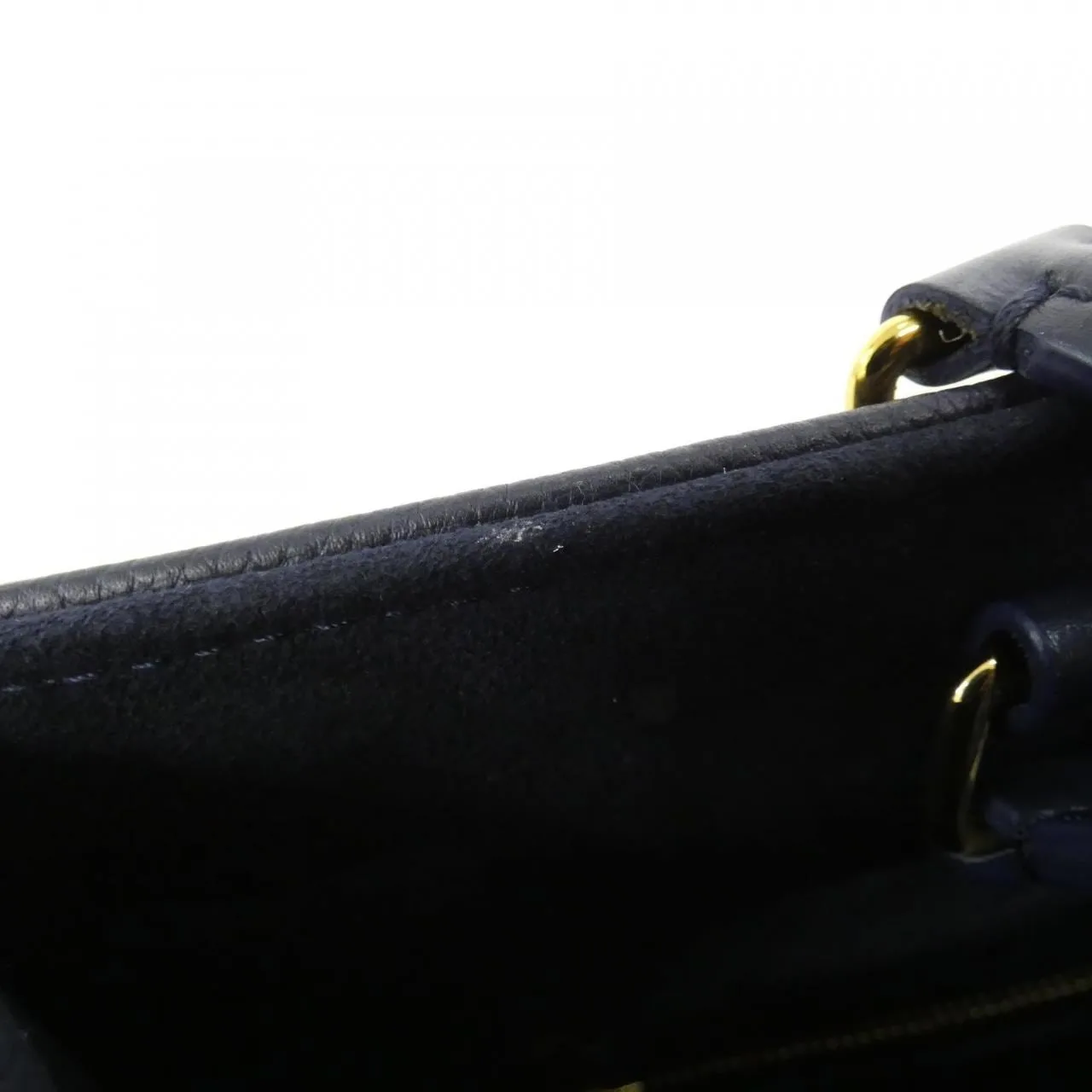 LOUIS VUITTON OnTheGo M24834 Handbag 深藍色 中古品A - 縮圖 9