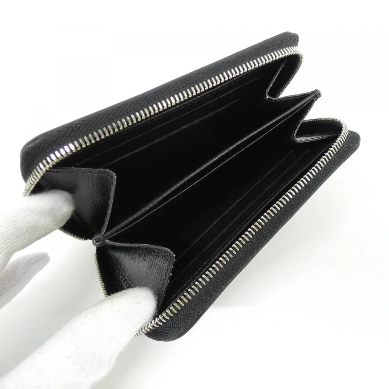 LOUIS VUITTON M60152 Coin Case Epi 黑色 Epi 中古品A - 縮圖 7