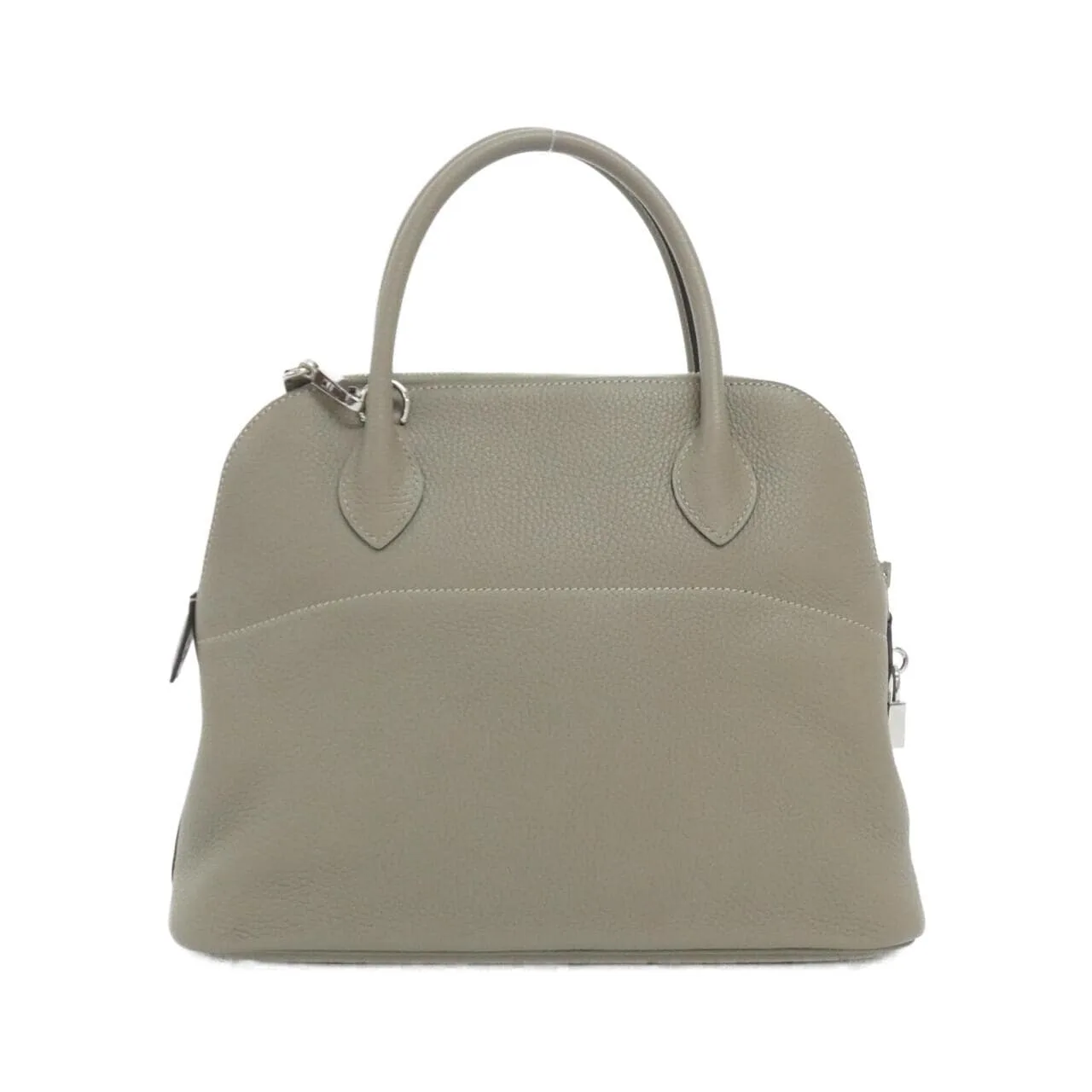 HERMES Bolide 073419CK Handbag Clemence Black Clemence Leather Rank A - Thumbnail 2