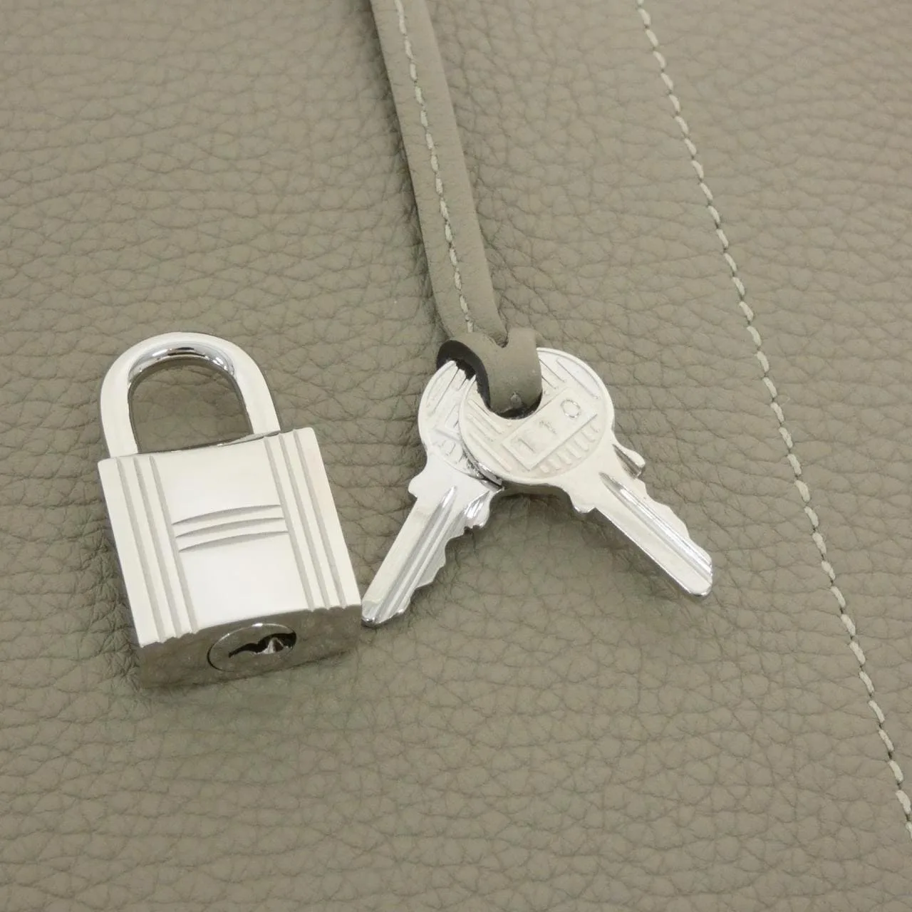 HERMES Bolide 073419CK Handbag Clemence Black Clemence Leather Rank A - Thumbnail 5