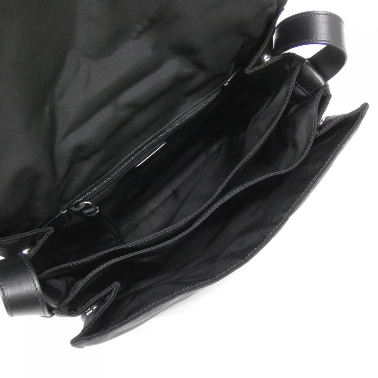 PRADA 1BD255 Shoulder 黑色 中古品A - 縮圖 6