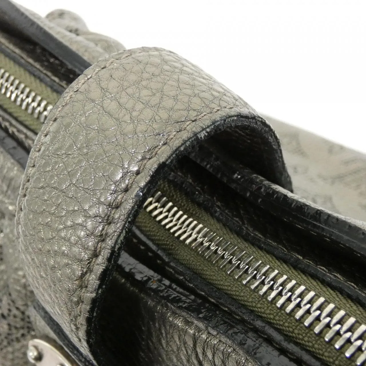 LOUIS VUITTON Mahina M95717 Shoulder 黑色 中古品A - 縮圖 5