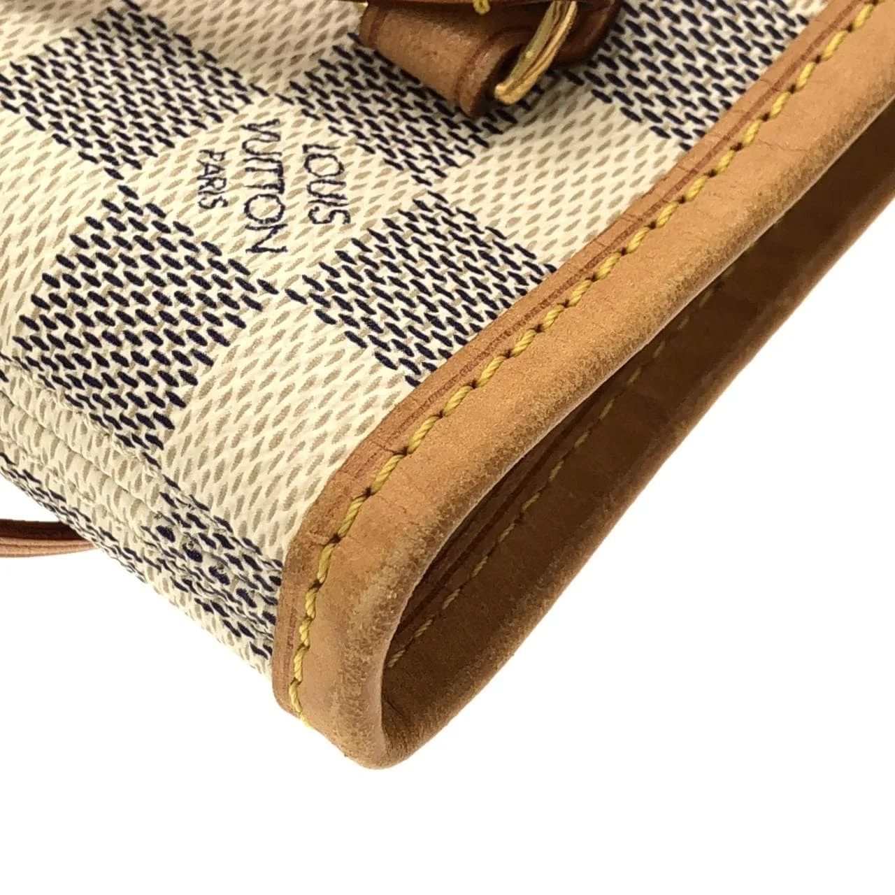 LOUIS VUITTON Neverfull N51110 Tote Damier 黑色 Damier 中古品A - 縮圖 3