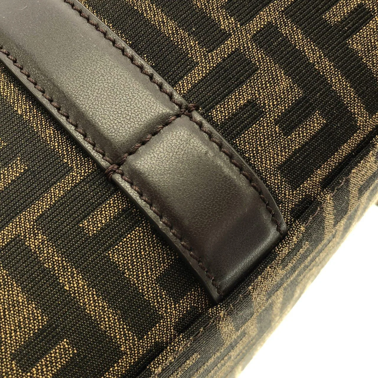 FENDI Baguette 7VA390 AG0M Handbag Canvas Silver Canvas Rank A - Thumbnail 5