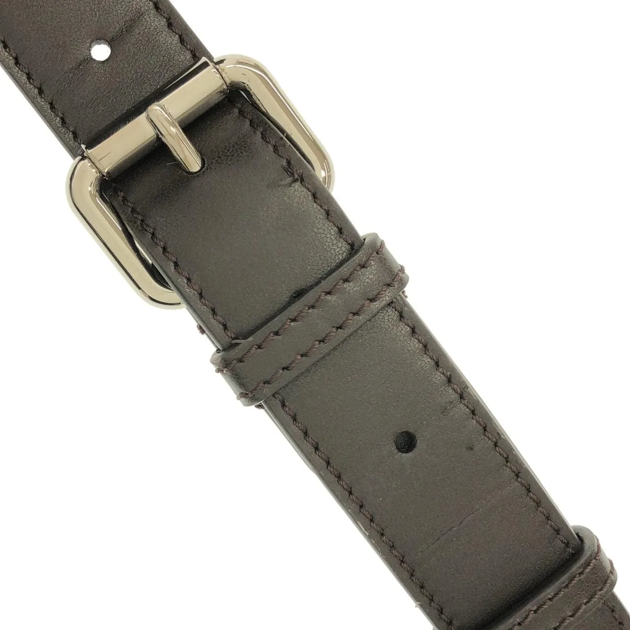 FENDI Baguette 7VA390 AG0M Handbag Canvas Silver Canvas Rank A - Thumbnail 7