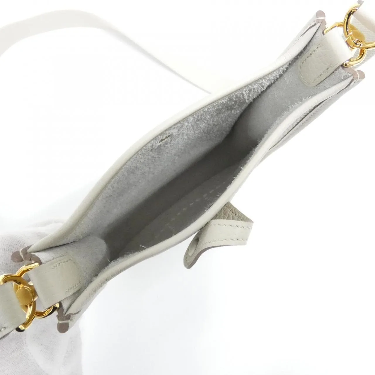 HERMES Evelyne 069426CC Shoulder Clemence Clemence Leather Unused - Thumbnail 5