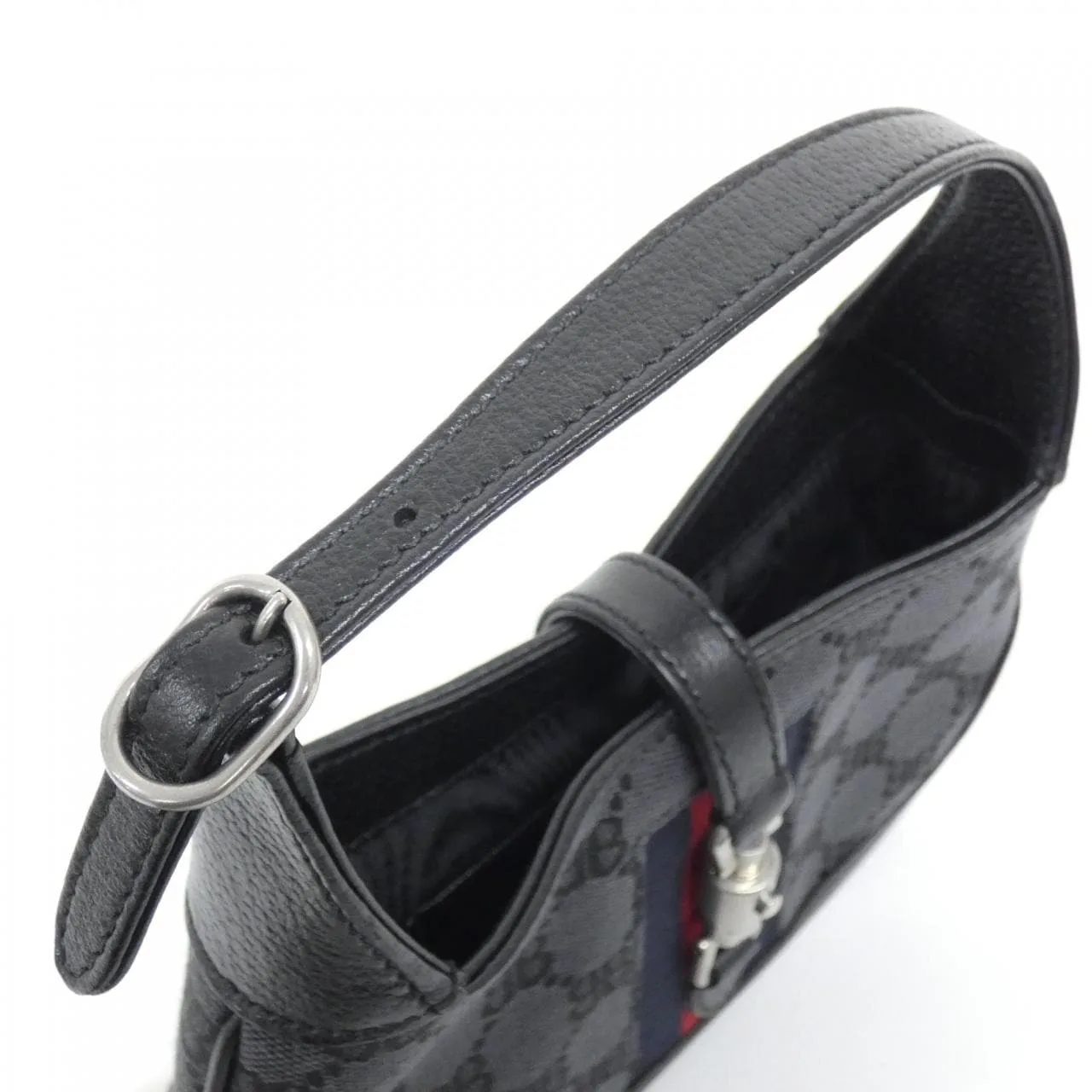 BALENCIAGA 680132 2103X 手提包 帆布 黑色 帆布 中古品A - 縮圖 5