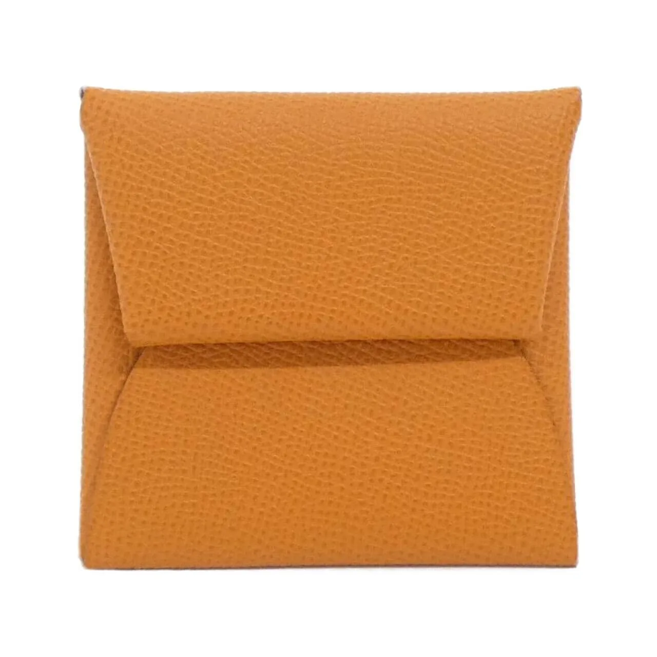 HERMES 078357CK Coin Case Epsom Orange