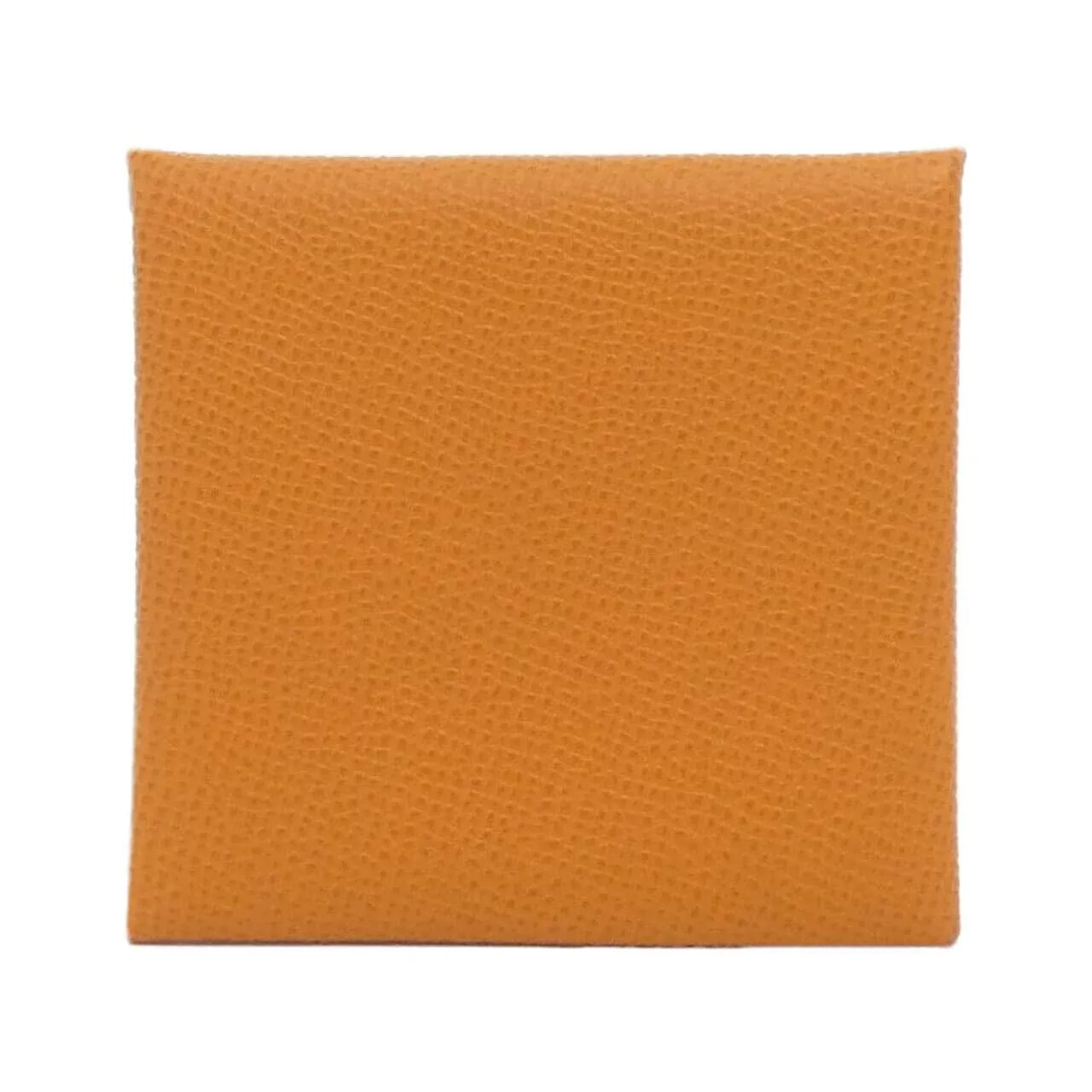 HERMES 078357CK Coin Case Epsom 橙色 Epsom 皮 中古品A - 縮圖 2