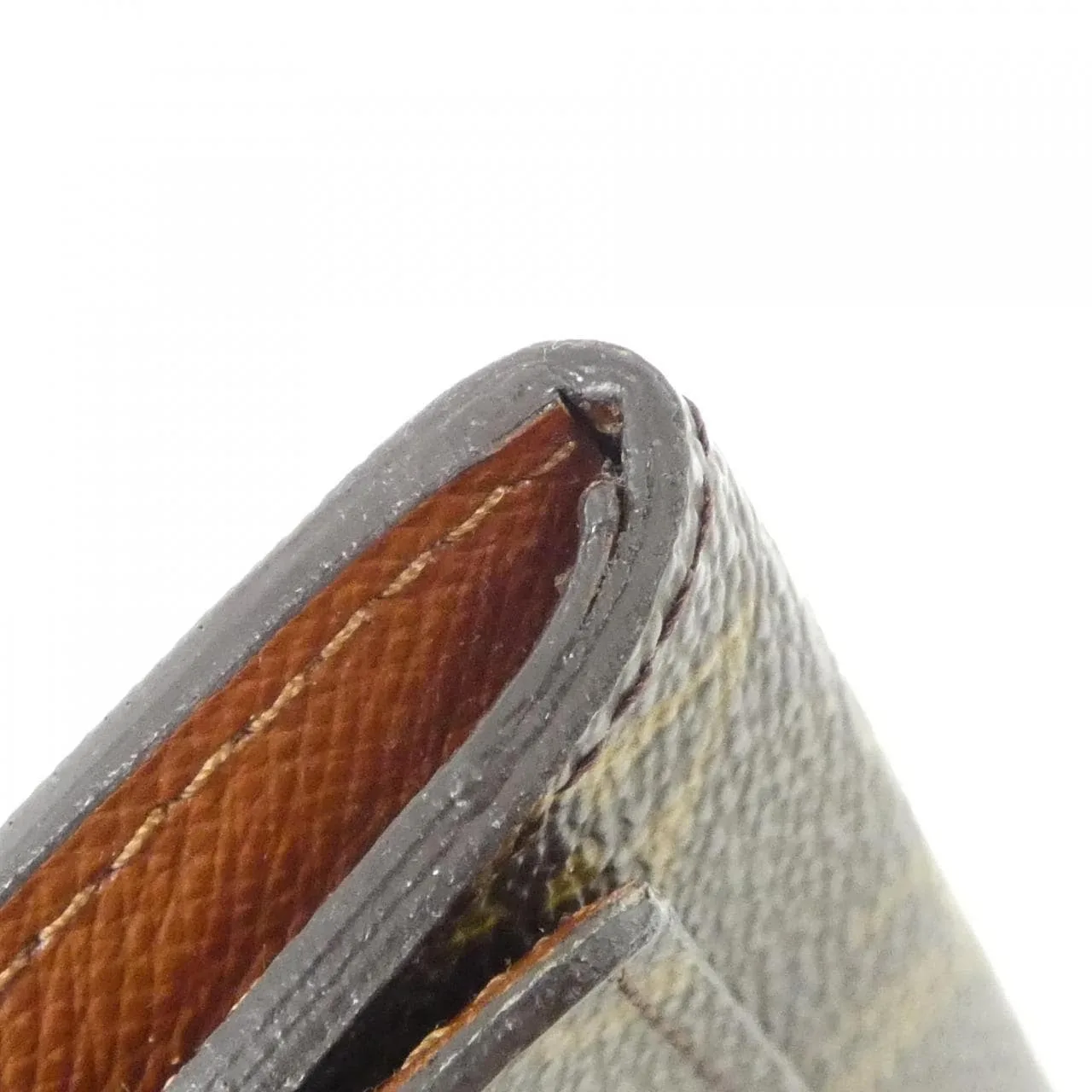 LOUIS VUITTON M61818 Coin Case Monogram 黑色 Monogram 中古品A - 縮圖 3