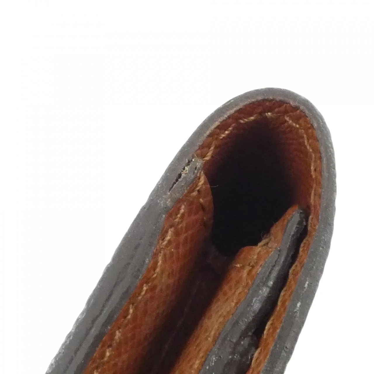 LOUIS VUITTON M61818 Coin Case Monogram 黑色 Monogram 中古品A - 縮圖 4