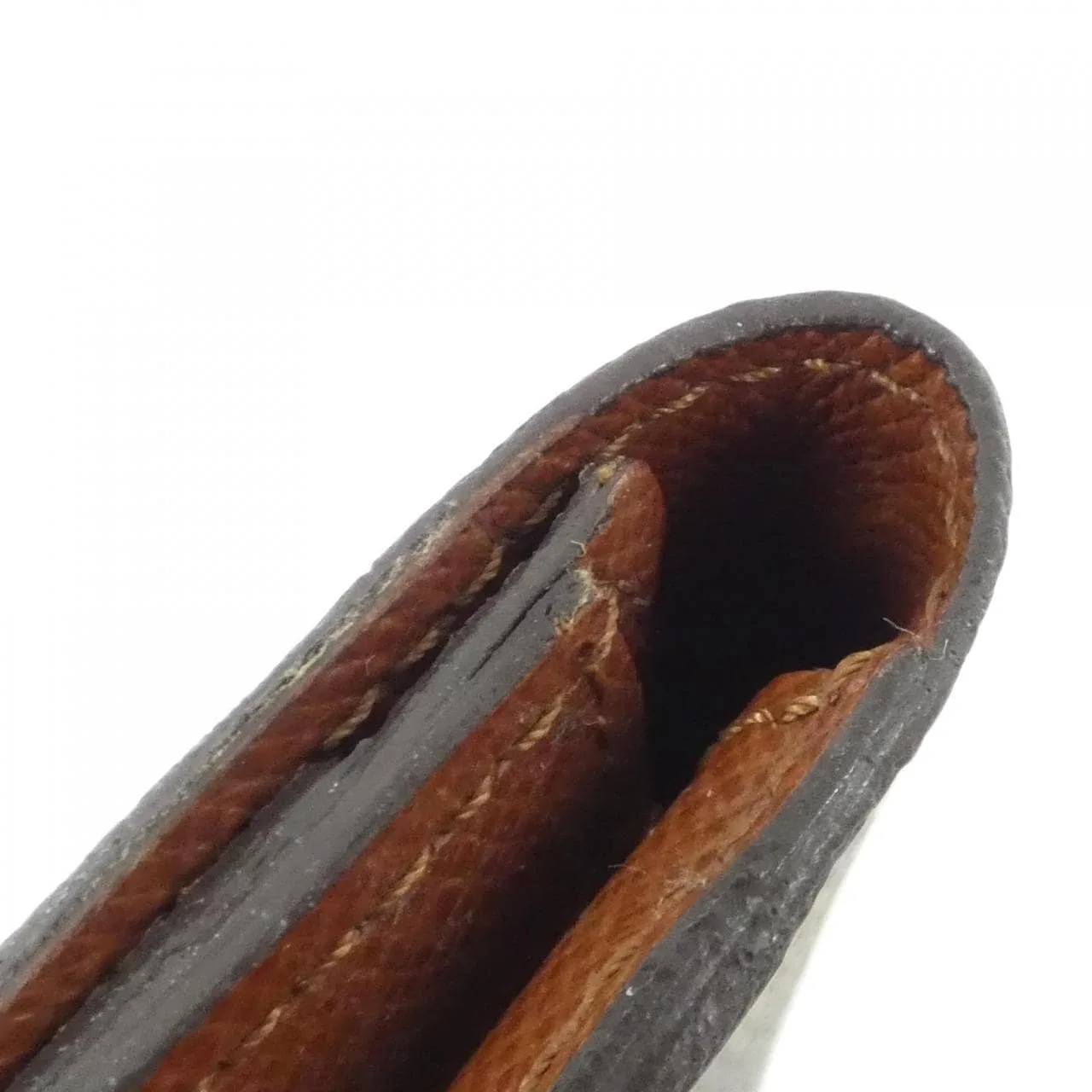 LOUIS VUITTON M61818 Coin Case Monogram 黑色 Monogram 中古品A - 縮圖 5